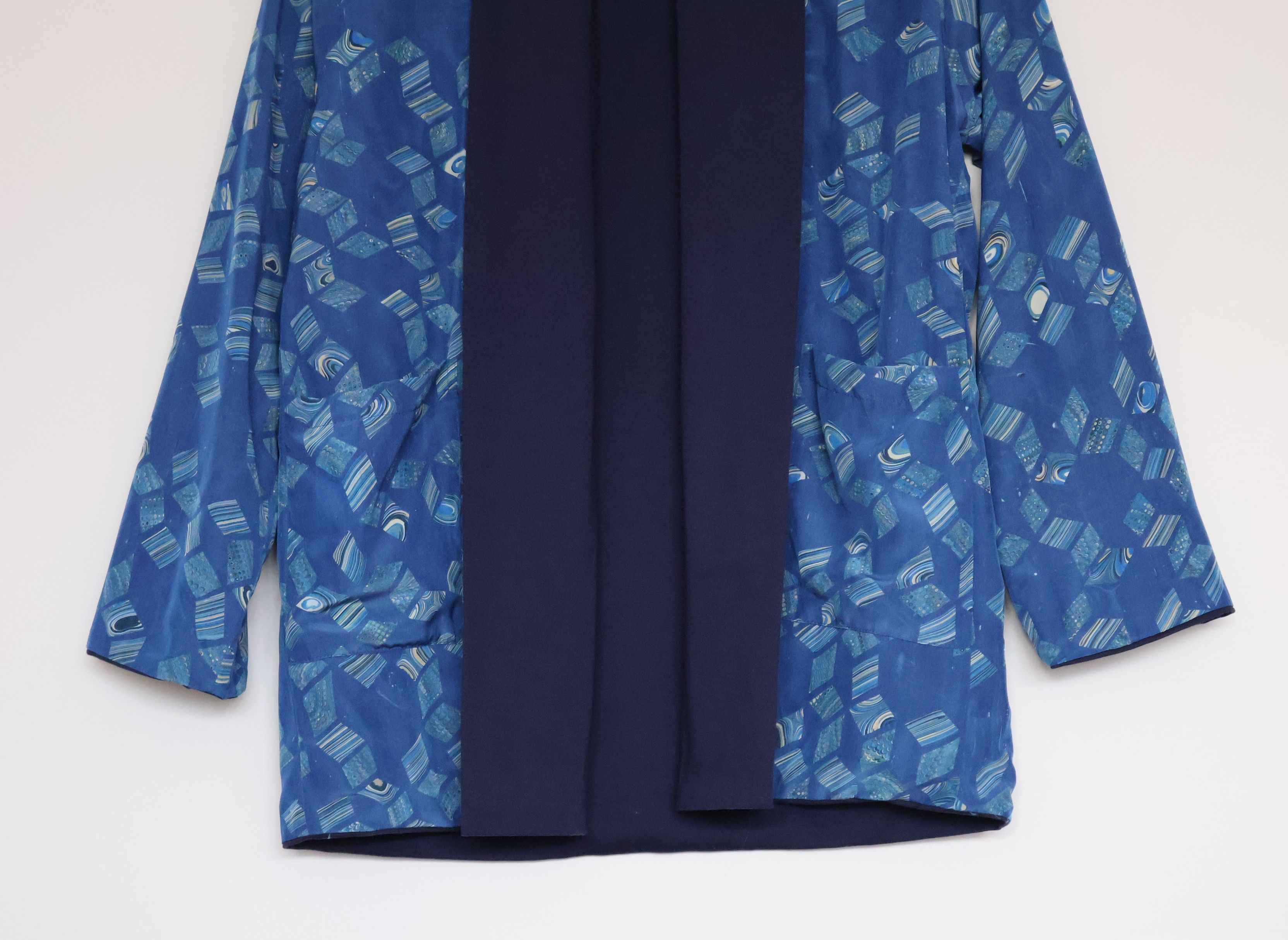 Blue Blue Japan Blue Blue Japan Reversible Printed Jersey Cady Jacket Size US XS / EU 42 / 0 - 5 Thumbnail