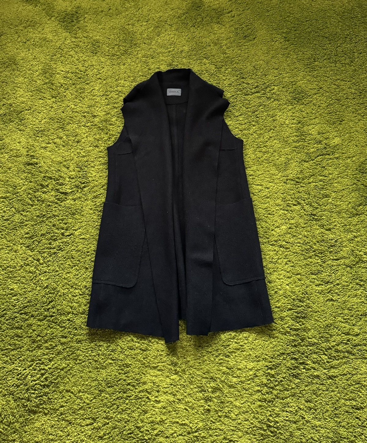 Designer Oska avant garde wool vest Size S / US 4 / IT 40 - 1 Thumbnail
