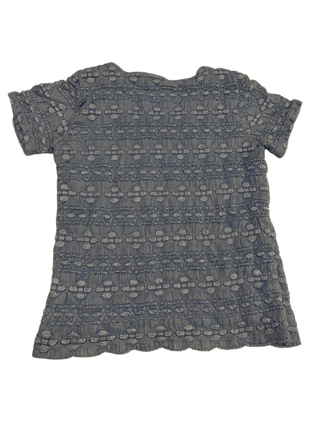Other East 5th Petite Lace Blouse Fairycore Preppy Summer Coquette Size M / US 6-8 / IT 42-44 - 2 Thumbnail