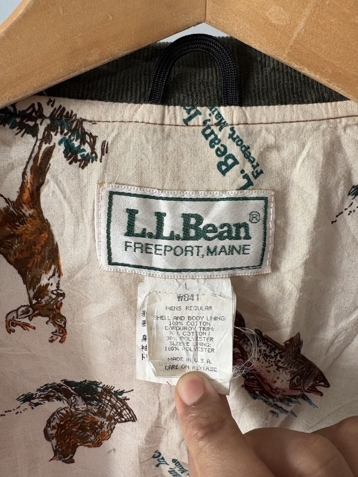 L.L. Bean Vintage LL Bean Hunting Jacket Duck Canvas Size US L / EU 52-54 / 3 - 14 Thumbnail