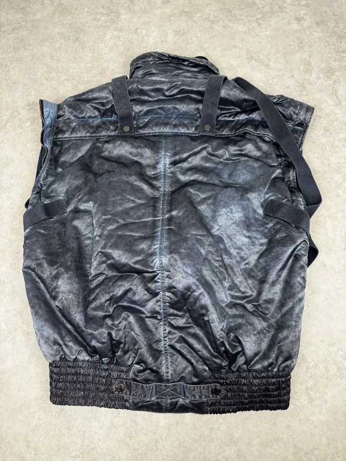 Dolce & Gabbana AW2003 Dolce & Gabbana Blue Aviator Bondage Jacket Size US XXL / EU 58 / 5 - 6 Thumbnail