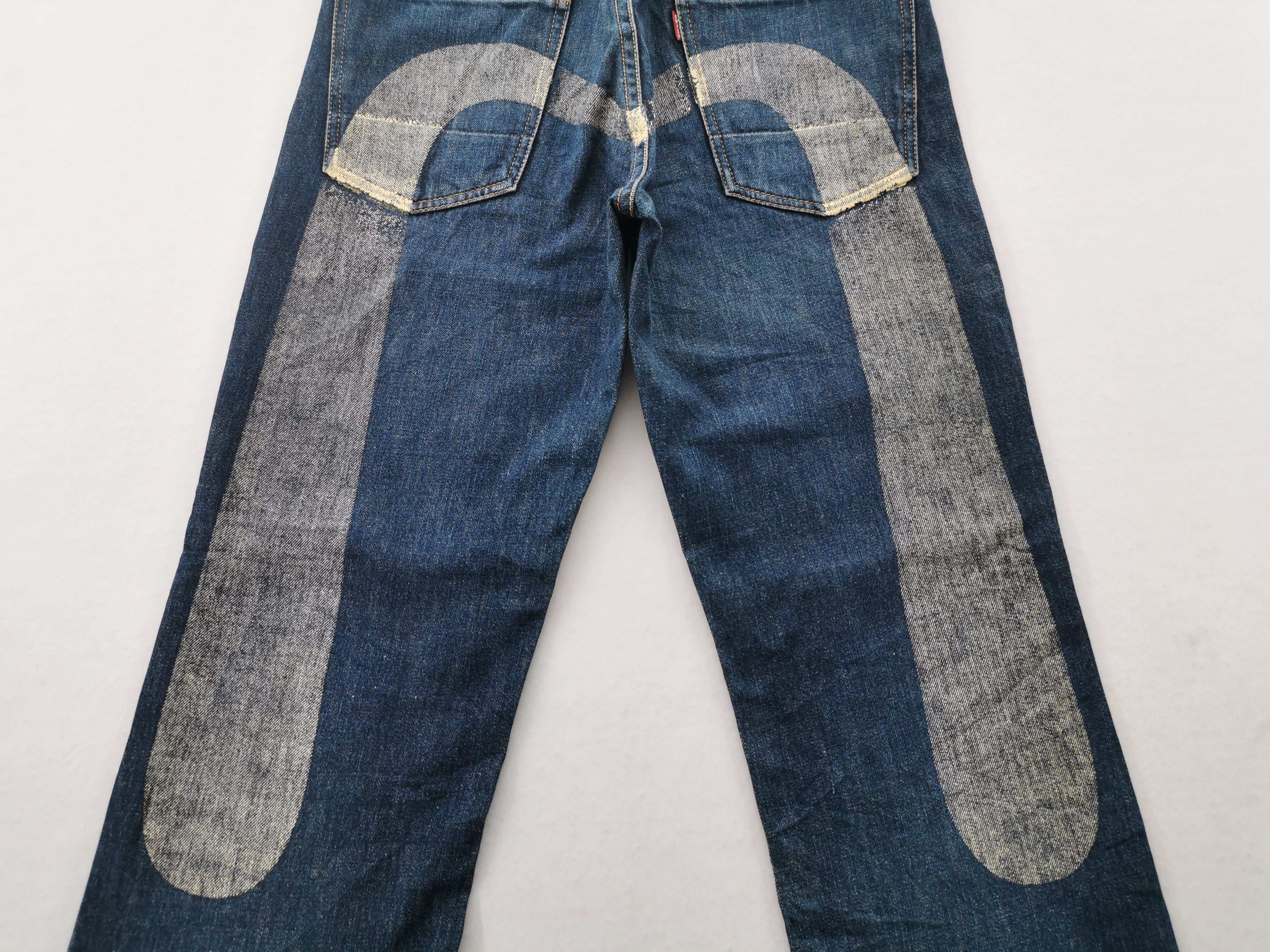 Evisu Vintage Evisu Lot 2017 Denim Big Seagull Logo Made In Japan Size US 29 - 7 Thumbnail