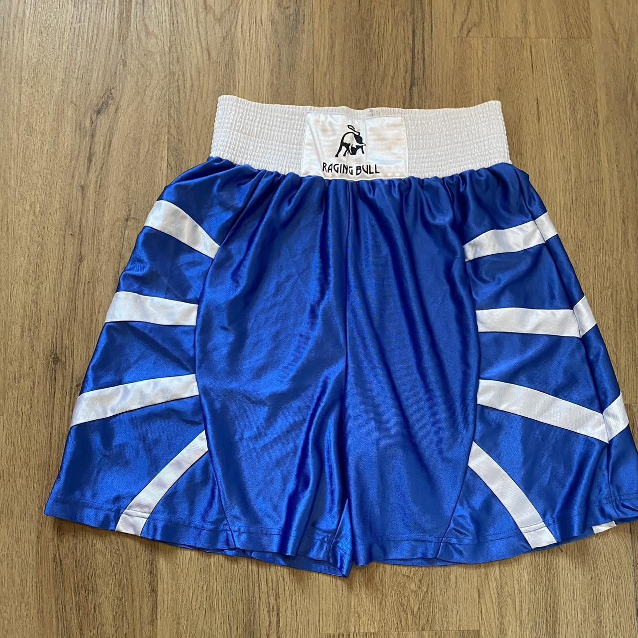 Other Blue and white boxing shorts with elasticated waist Size US XL / EU 56 / 4 - 1 Thumbnail