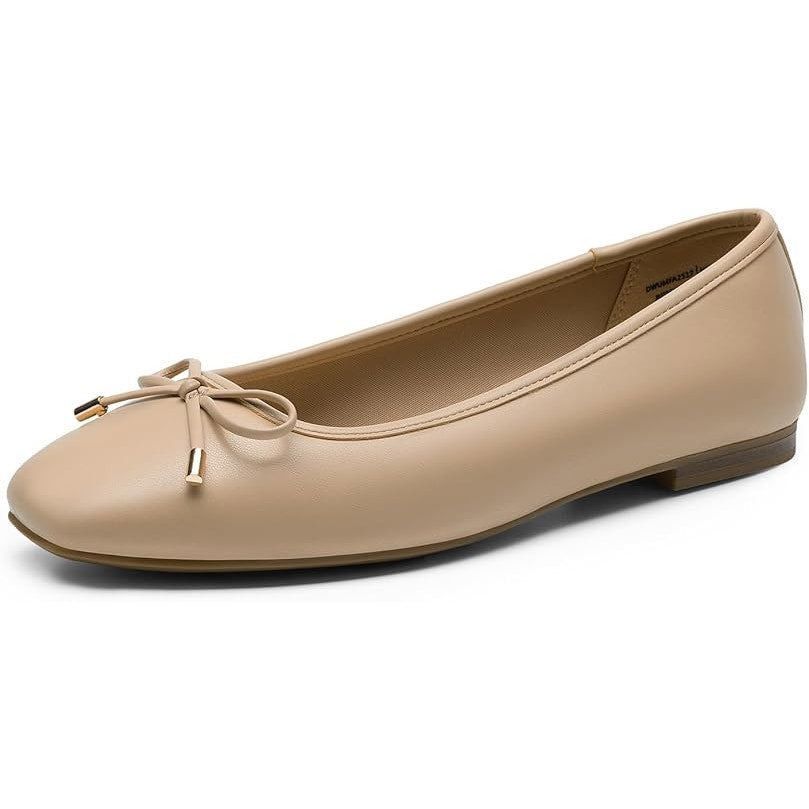 Other Dream Pairs Women's 6 Tan Ballerina Ballet Flats with Bow Size US 6 / IT 36 - 1 Thumbnail