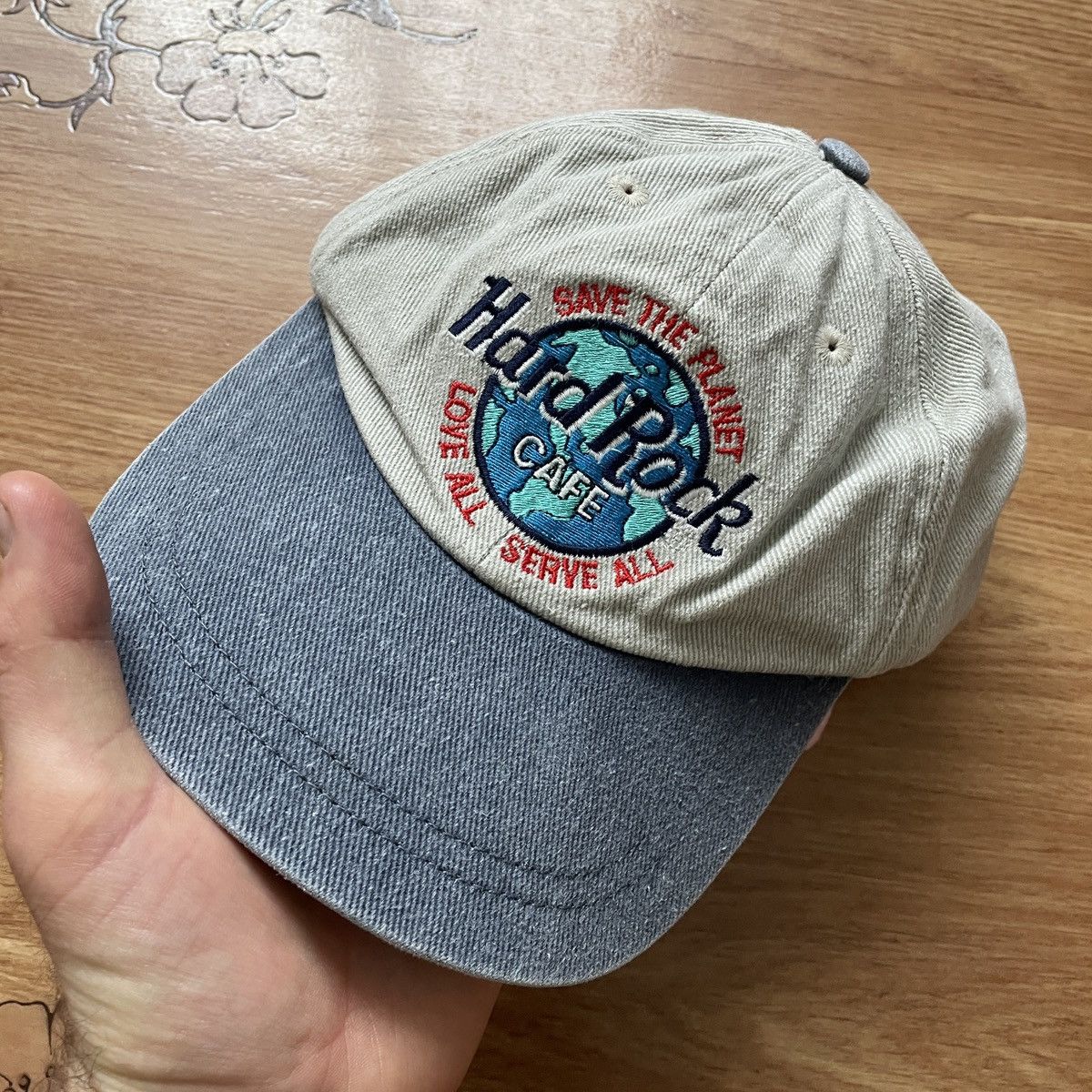 Hard Rock Cafe × Vintage Vintage Hard Rock Cafe Orlando Save The Planet Cap Size ONE SIZE - 3 Thumbnail