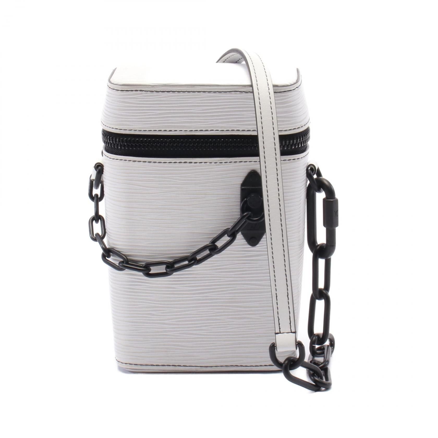 Louis Vuitton Phone Box Epi Bron Shoulder Bag Leather White, Women's