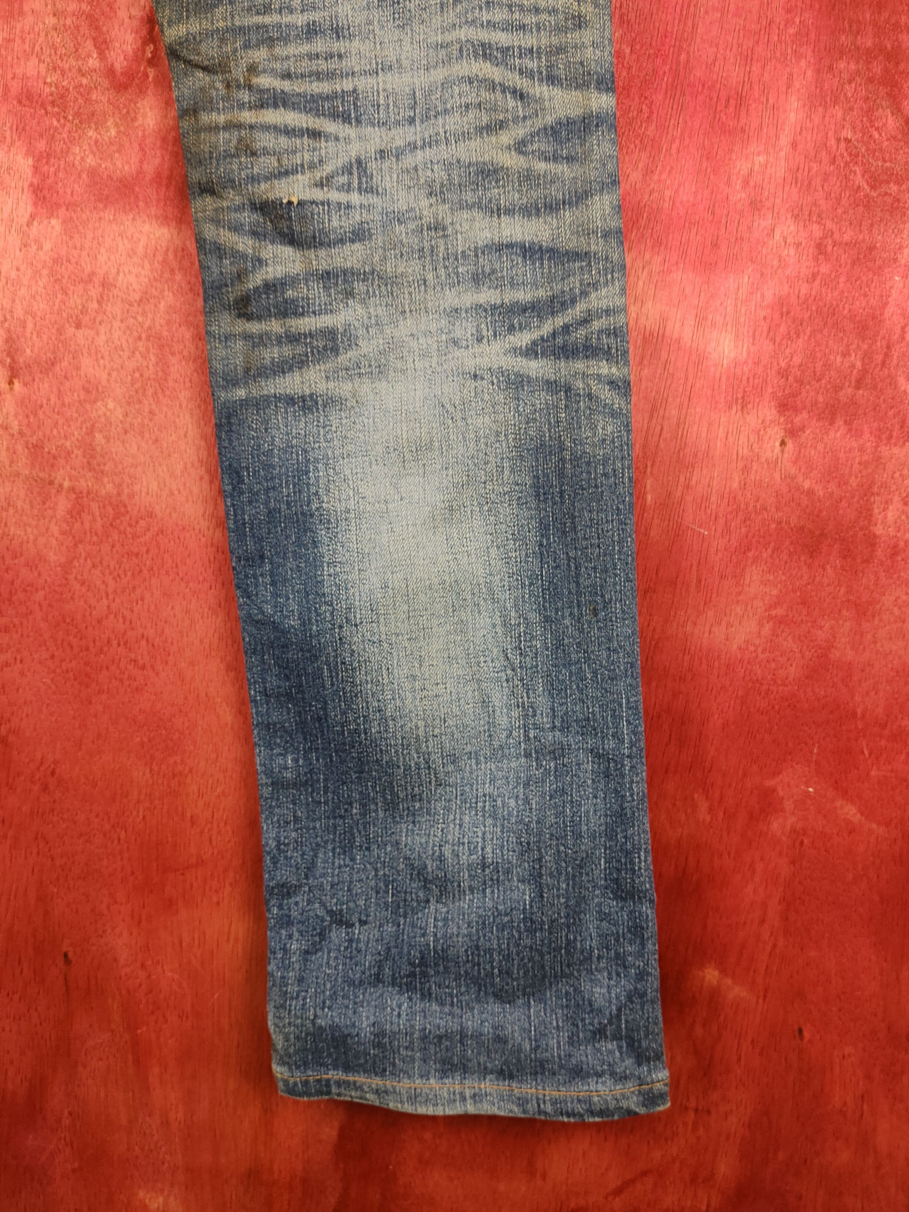 Levi's Levi's Blue Faded Distressed Ripped Jeans #S1837 Size US 31 - 14 Thumbnail