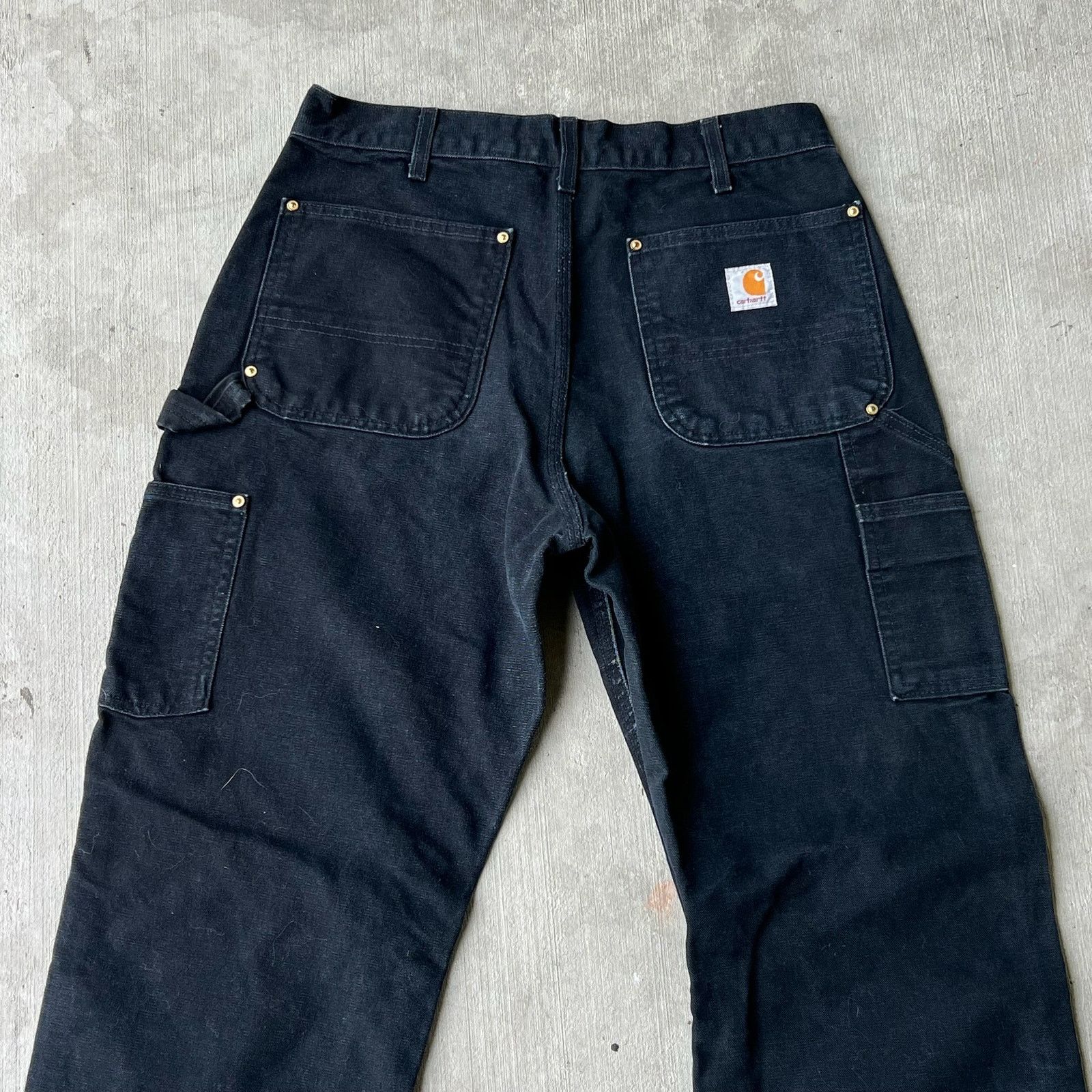 Carhartt × Vintage Carhartt black double knee work wear carpenter pants Size US 30 / EU 46 - 5 Thumbnail