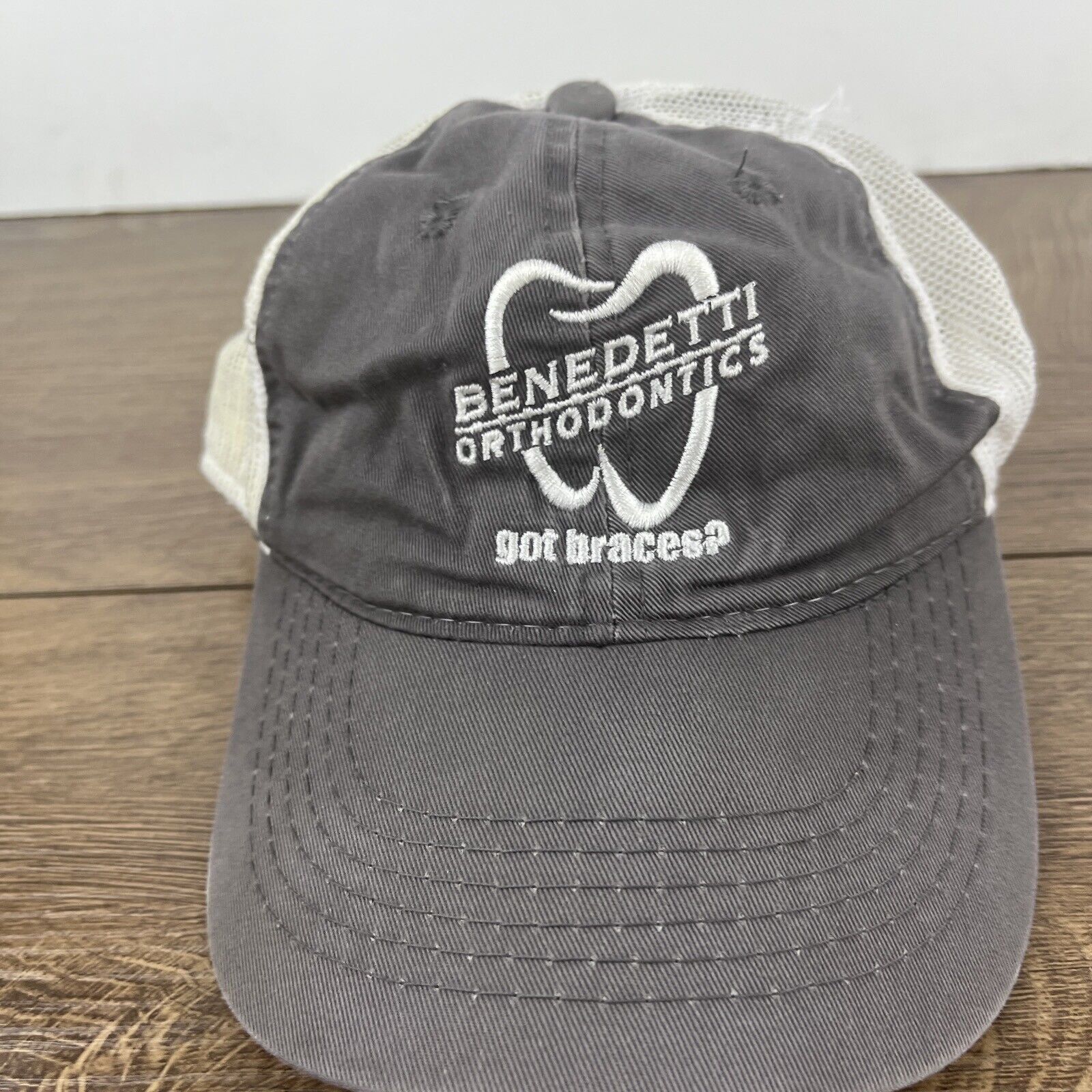 Other Benedetti Orthodontics Hat Gray Hat Adjustable Adult Size Ha Size ONE SIZE - 5 Thumbnail