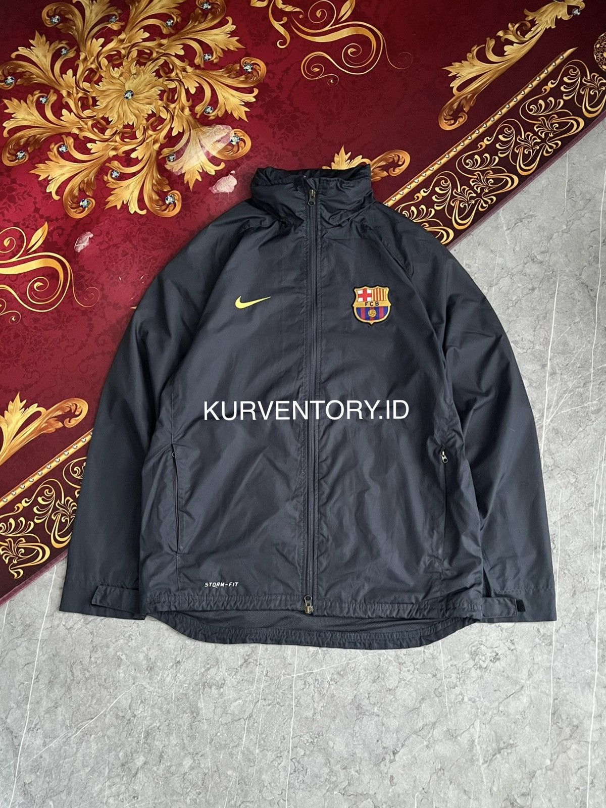 Nike (SOLD OUT) 00s Nike FC Barcelona Track Jacket Size US M / EU 48-50 / 2 - 5 Thumbnail