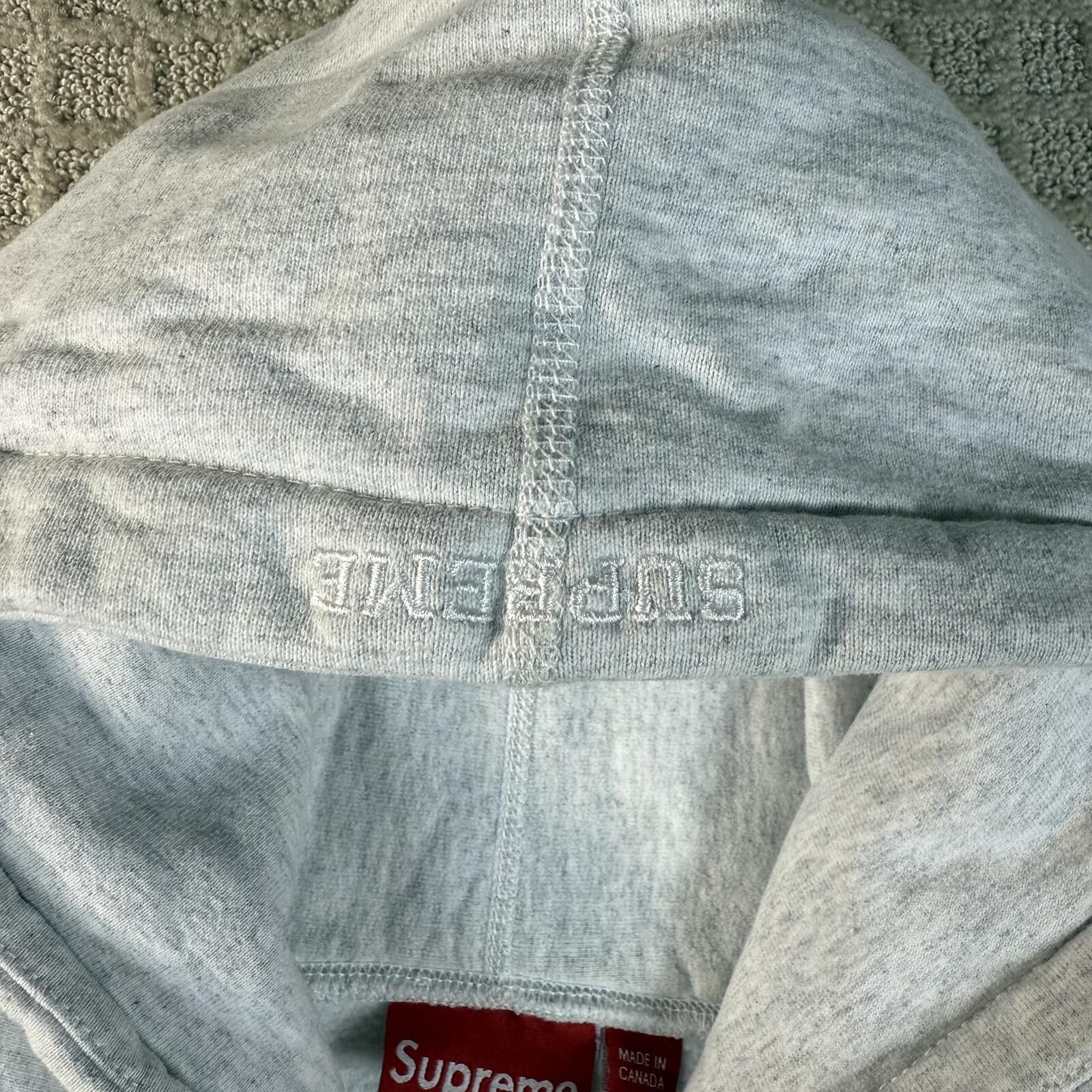 Supreme Supreme S Logo Hoodie FW19 Heather Grey Small Size US S / EU 44-46 / 1 - 5 Thumbnail