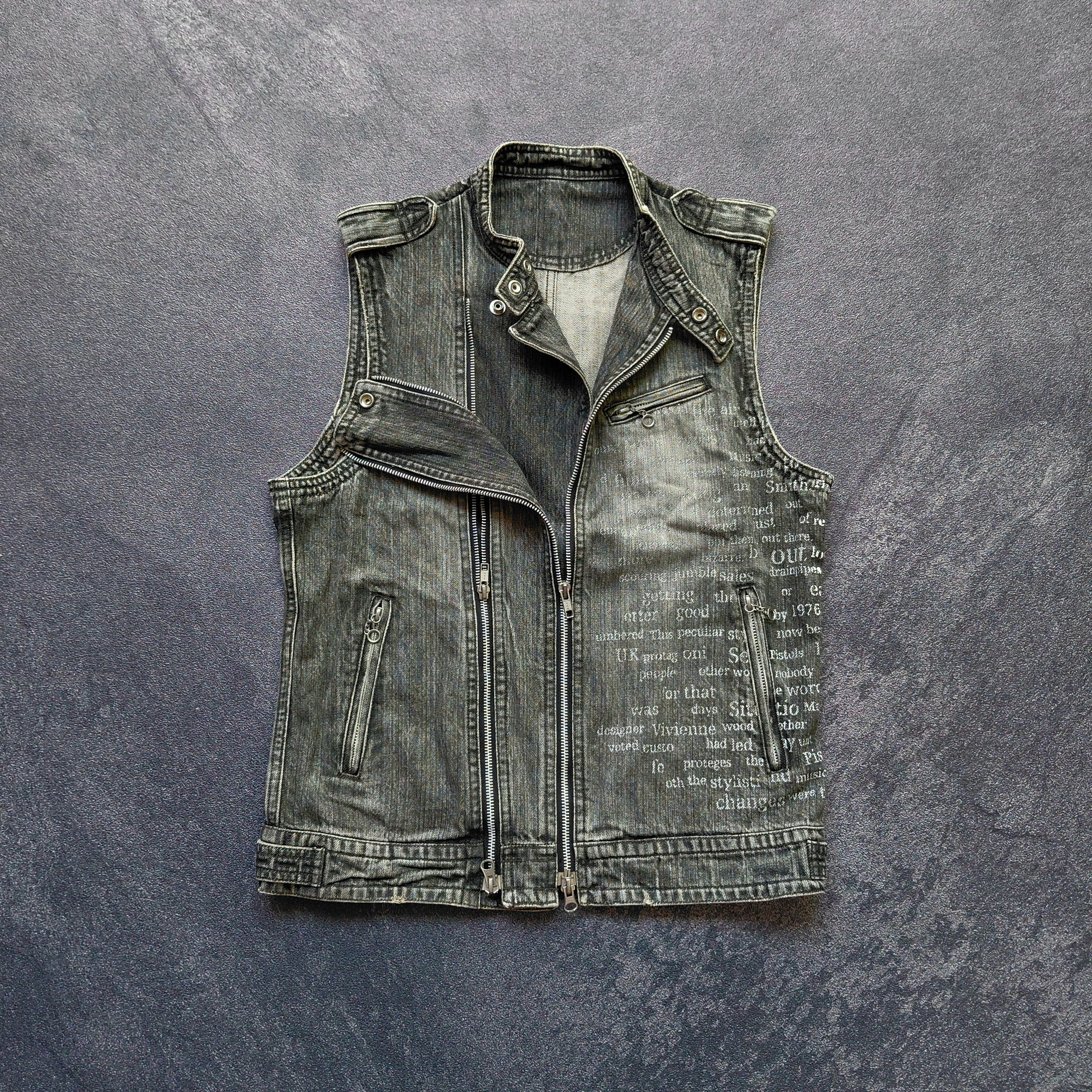 Tornado Mart EDGE Rupert FOEM Vest Denim Size US M / EU 48-50 / 2 - 1 Thumbnail