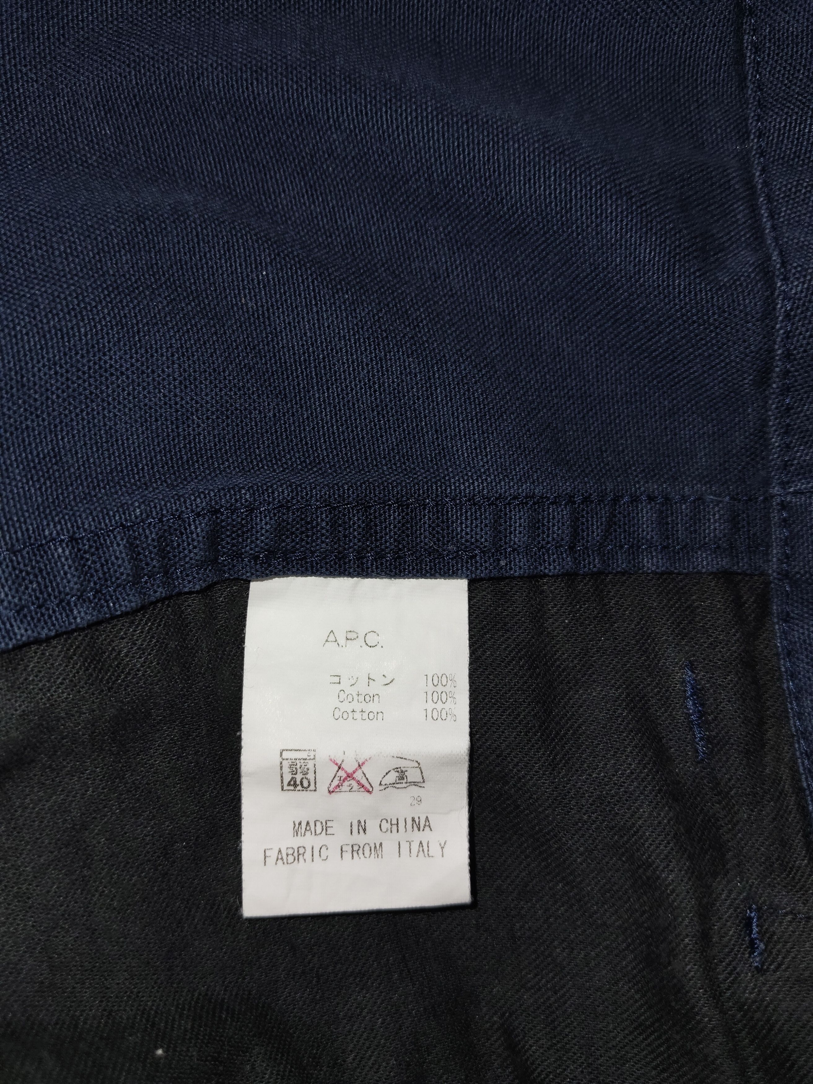 A.P.C. A.P.C Blue Navy Short Size US 31 - 7 Thumbnail