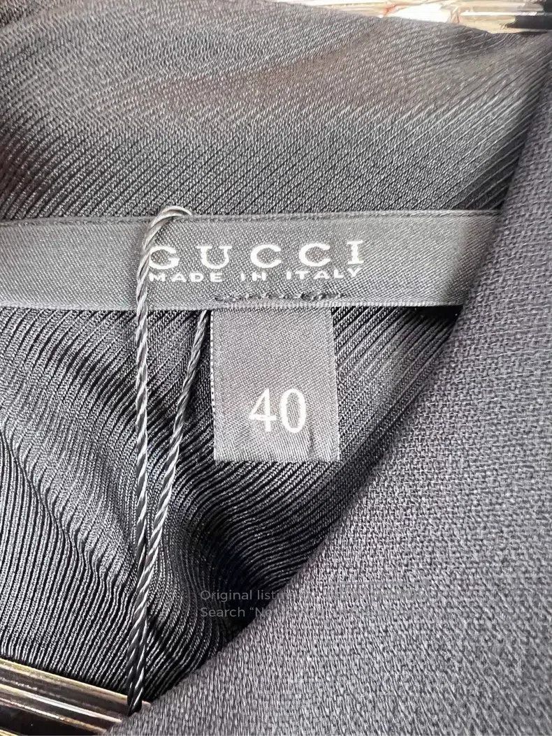 Gucci Gucci Black sleeveless dress Size S / US 4 / IT 40 - 3 Thumbnail