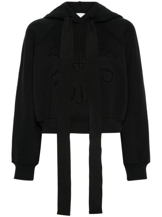 Patou PATOU Women Hoodies JE0699995 999B Black Size L / US 10 / IT 46 - 1 Thumbnail