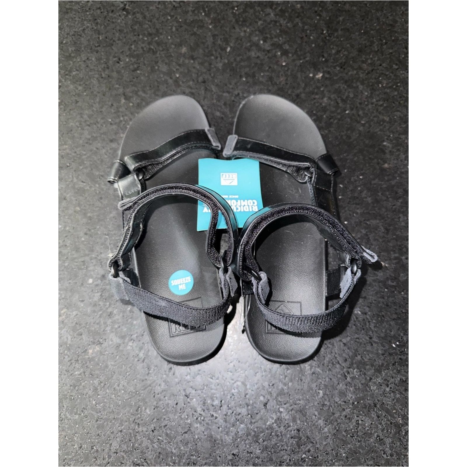 REEF Reef BLACK Cushion Rem Hi Platform Sandals Sz 9 NWT Size US 9 / IT 39 - 11 Thumbnail
