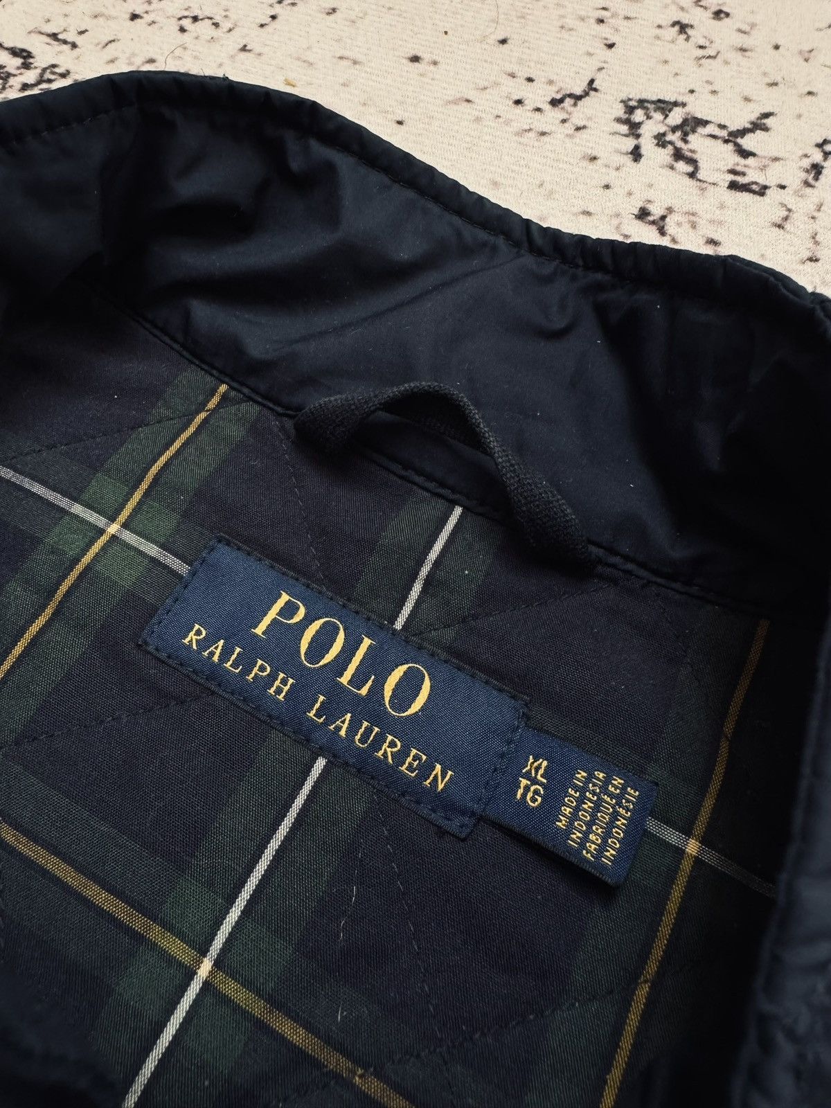 Polo Ralph Lauren × Ralph Lauren × Vintage Vintage Ralph Lauren Down Puffer Bomber Jacket RLX L navy Size US L / EU 52-54 / 3 - 5 Thumbnail