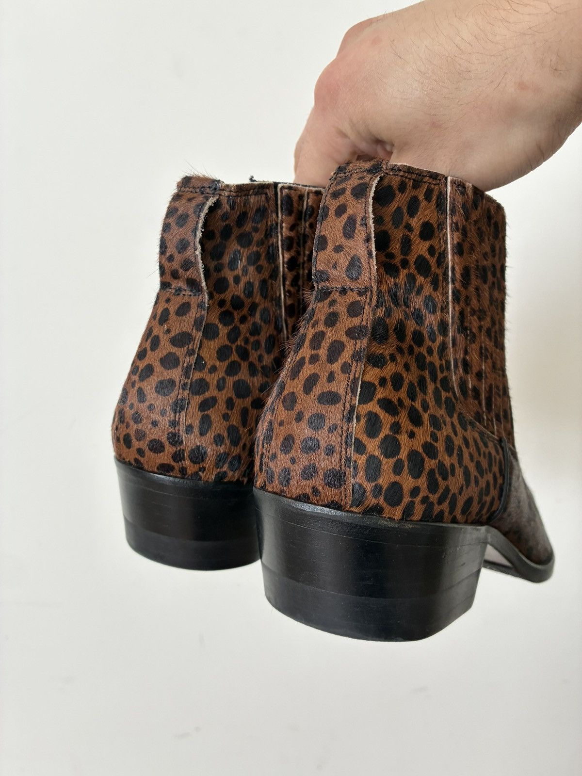 Hysteric Glamour Hysteric Glamour Leopard Western Boots Size US 9 / EU 42 - 7 Thumbnail