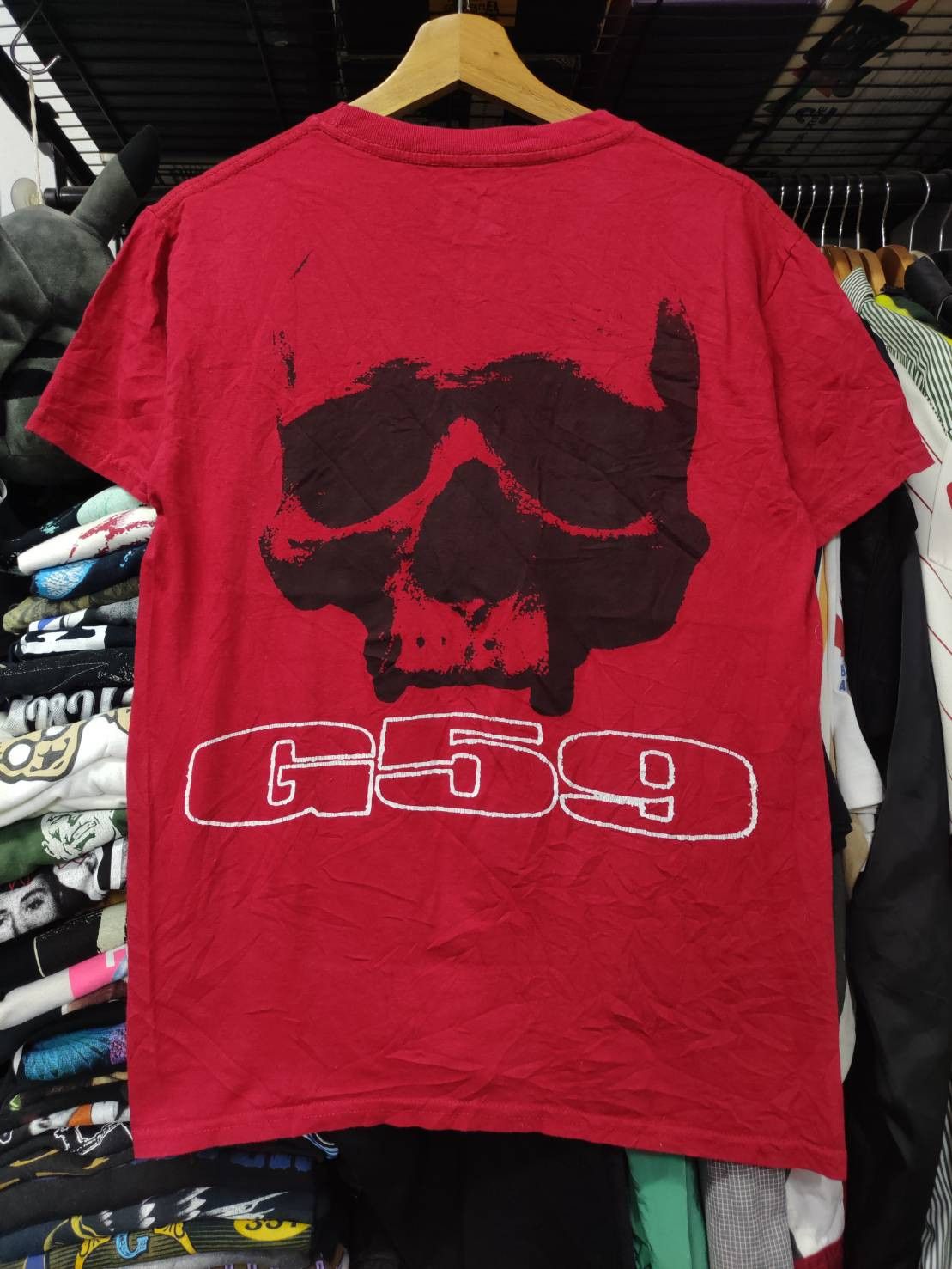Fuck The Population × G59 Records Suicideboys G59 " Black Skull Logo " T-Shirt Size US M / EU 48-50 / 2 - 7 Thumbnail