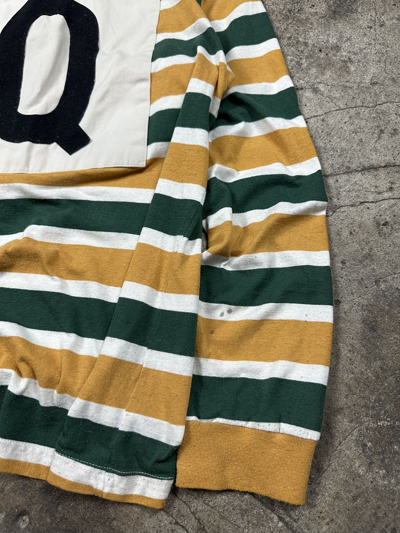 Dries Van Noten Dries Van Noten "Q" Rugby Longsleeve Stripped Polo Size US M / EU 48-50 / 2 - 5 Thumbnail