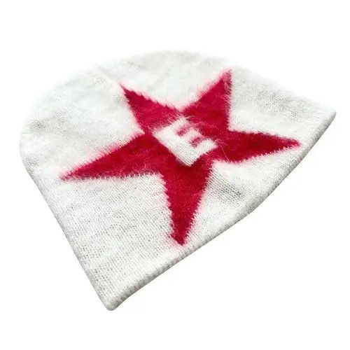Other Y2K Hat Star Jacquard Knitted Hat Size ONE SIZE - 2 Thumbnail