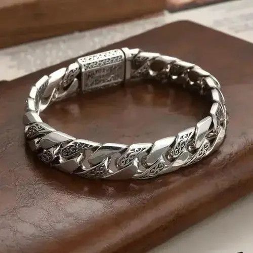 Japanese Brand × Jewelry Eternal Vine Cuban Chain Domineering Thick Bracelet Size ONE SIZE - 2 Thumbnail