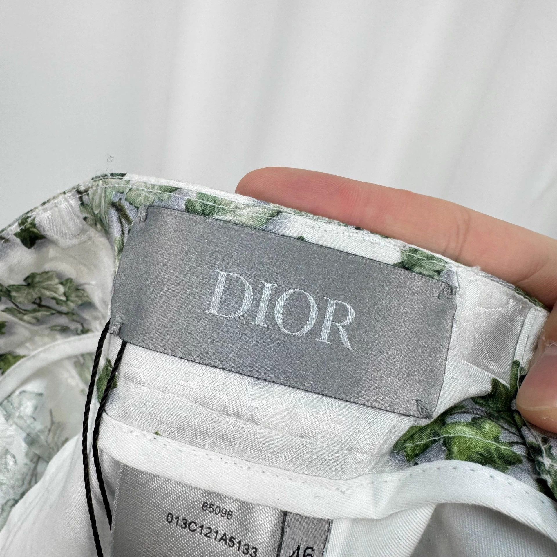 Dior Dior Oblique Camellia Print Short 46 New Size US 30 / EU 46 - 6 Thumbnail