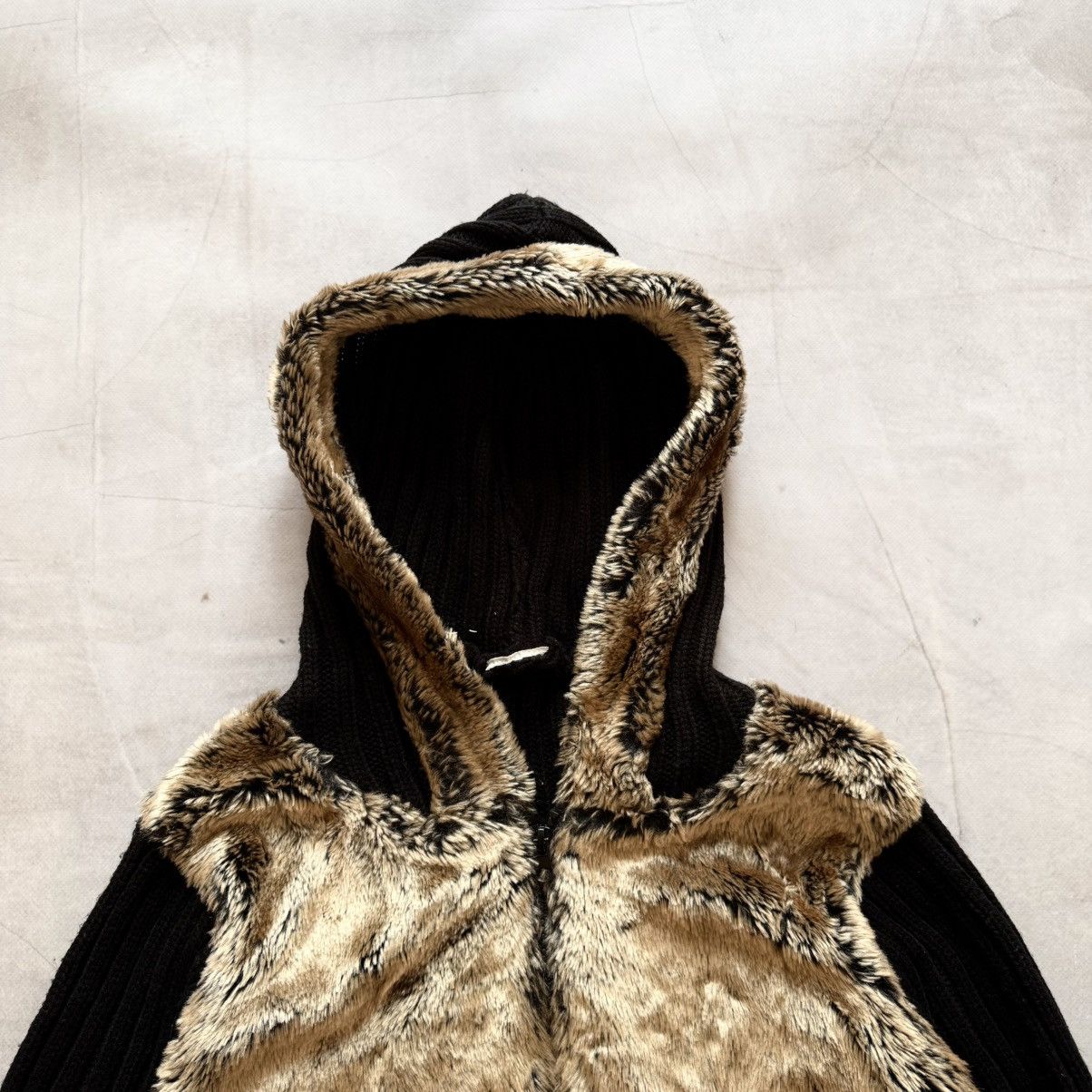 Hysteric Glamour Vintage If Six Was Nine LGB Vibe Fur Zip Sweater Jacket Y2K Size M / US 6-8 / IT 42-44 - 4 Thumbnail