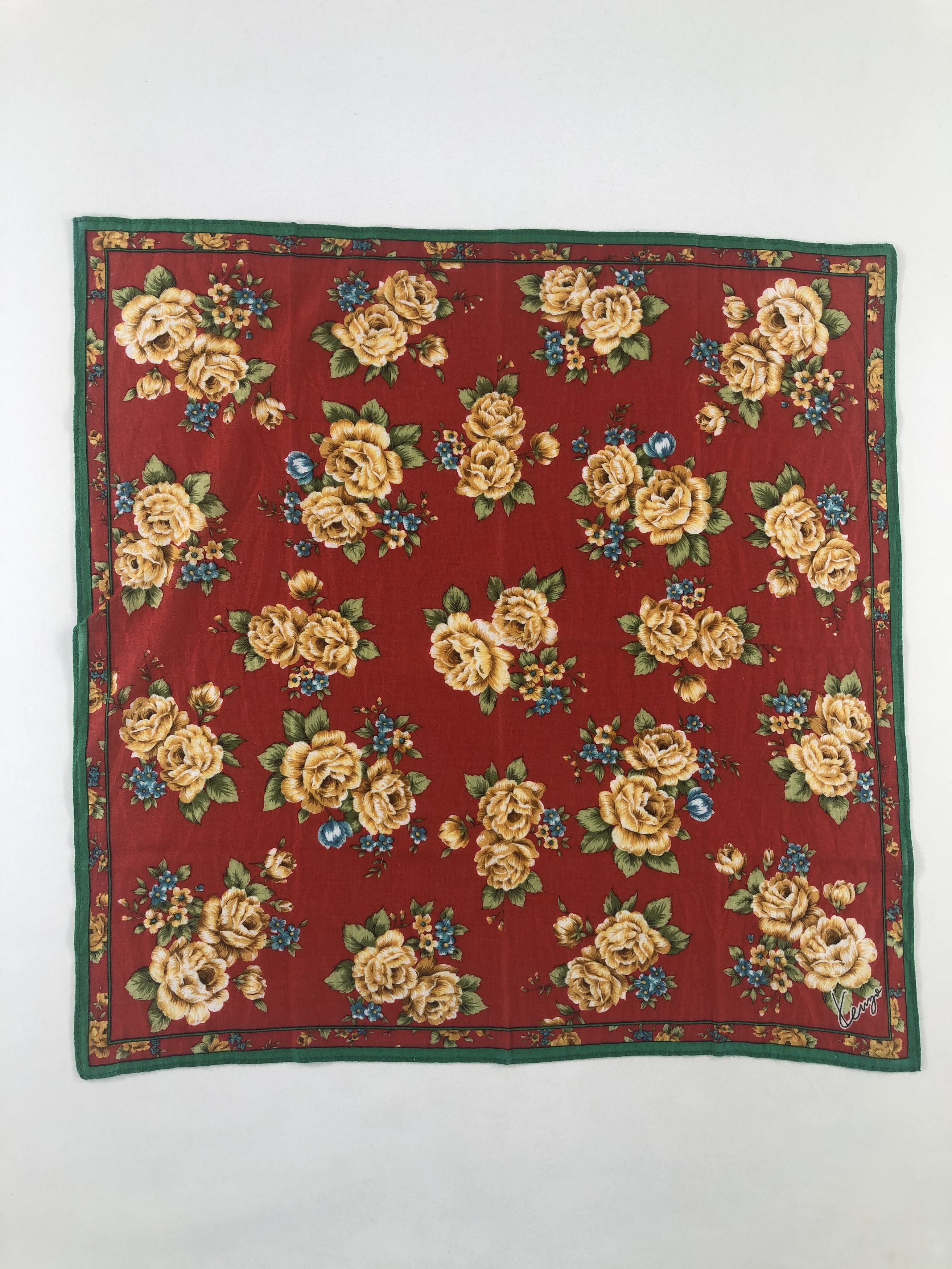 Kenzo × Vintage Kenzo Handkerchief / Bandana / Neckerchief Size ONE SIZE - 1 Thumbnail