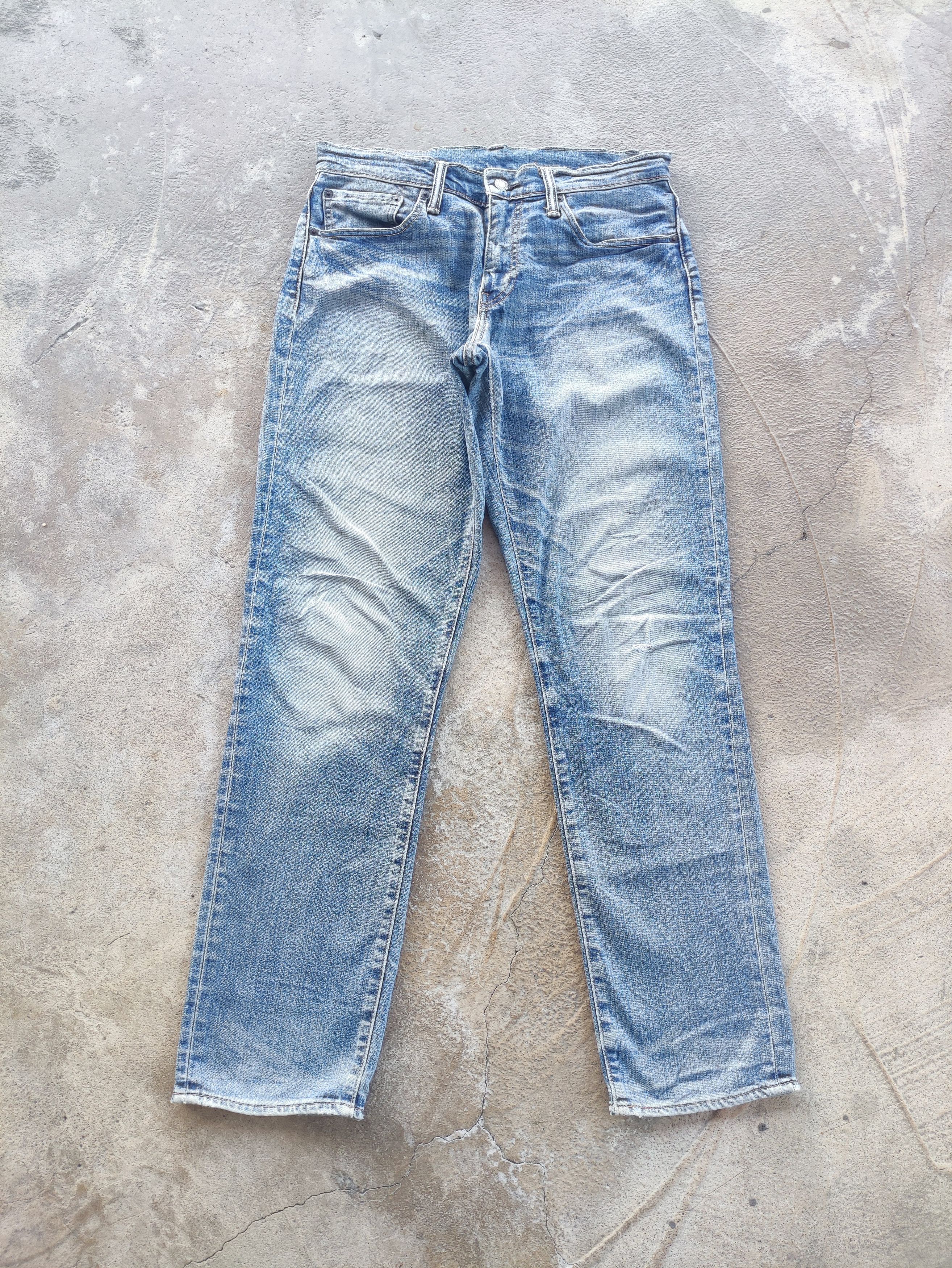 Vintage Levi's 511 Distress Faded Denim Jean