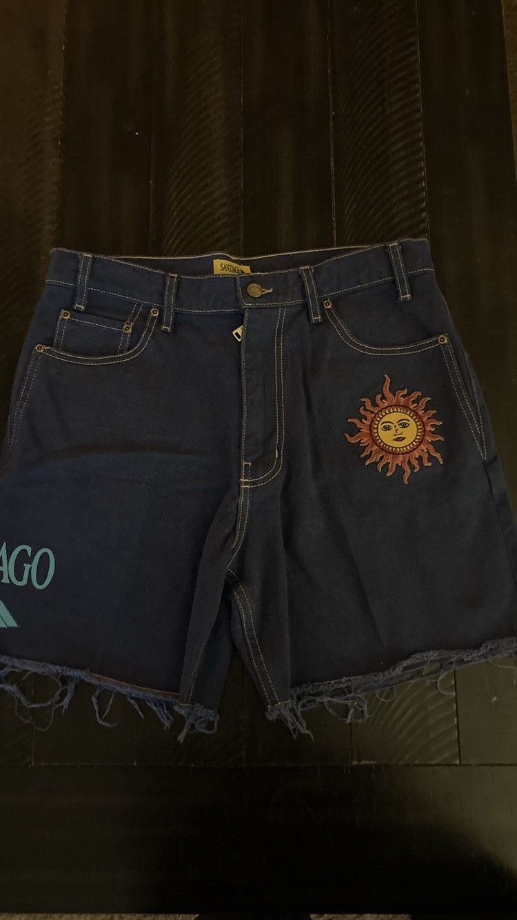 Other Santiago "It Was You All Along" Sun Denim Shorts Size US 32 / EU 48 - 1 Thumbnail