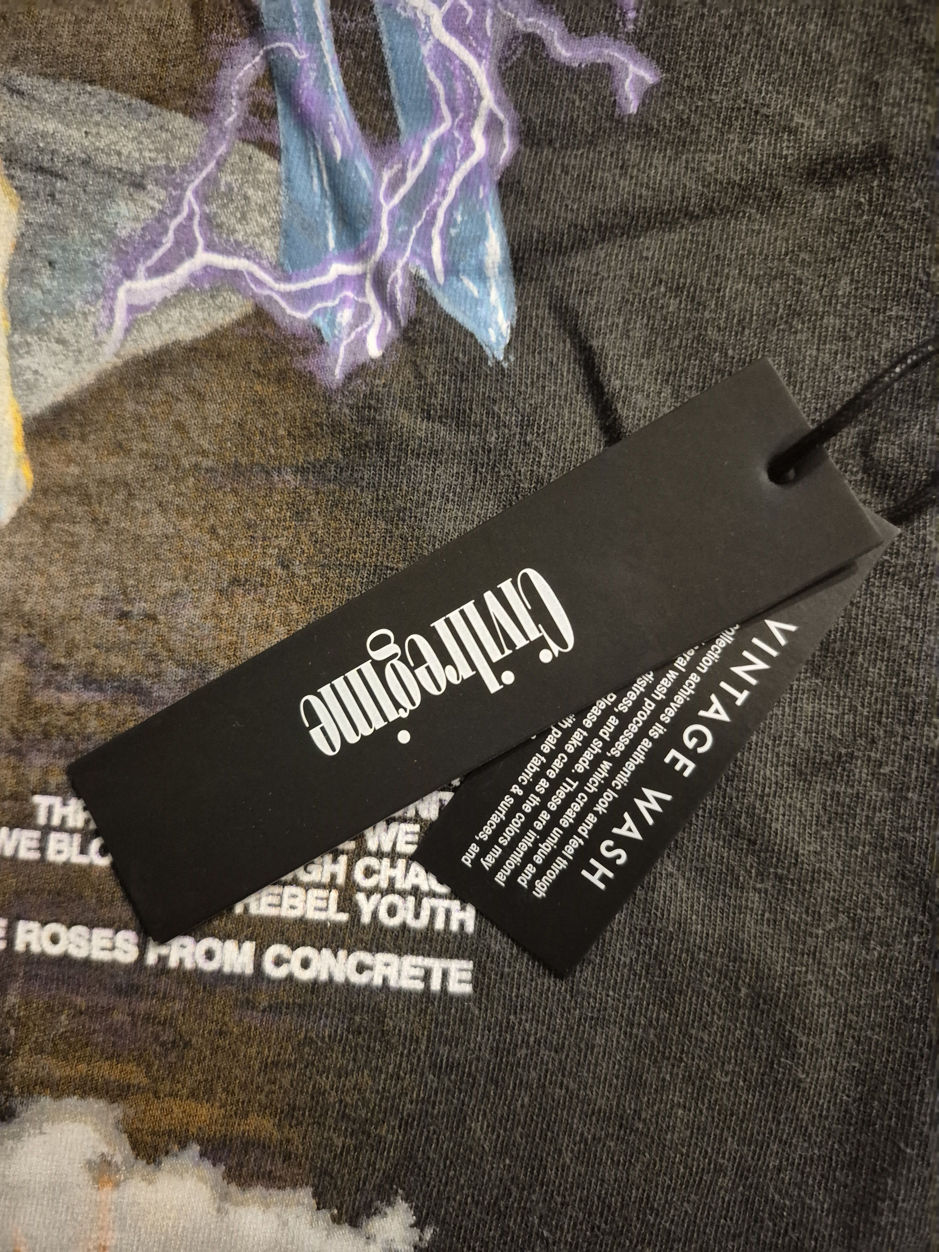 Civil Regime Civil Regime Black Tee Shirt Size Large BNWT Size US L / EU 52-54 / 3 - 2 Thumbnail