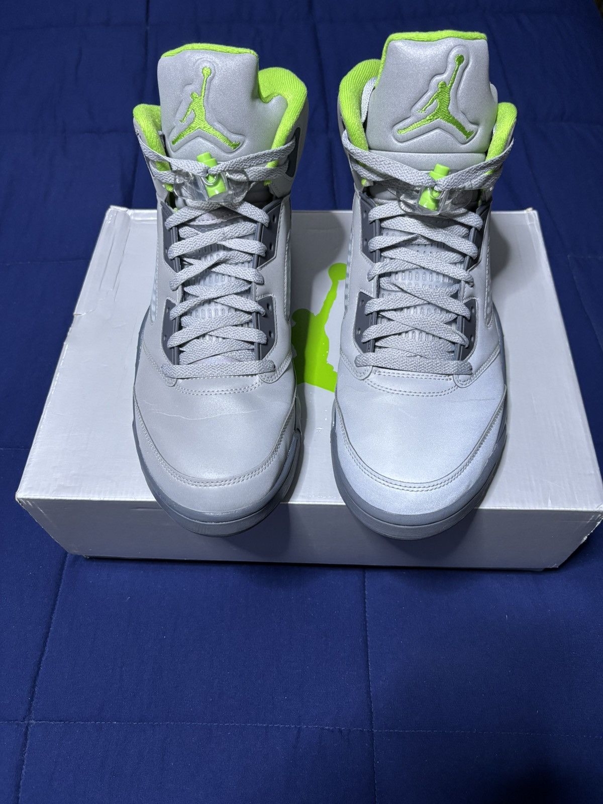 Jordan Brand Jordan 5 Retro Green Bean 2022 Size 13 Size US 13 / EU 46 - 2 Thumbnail