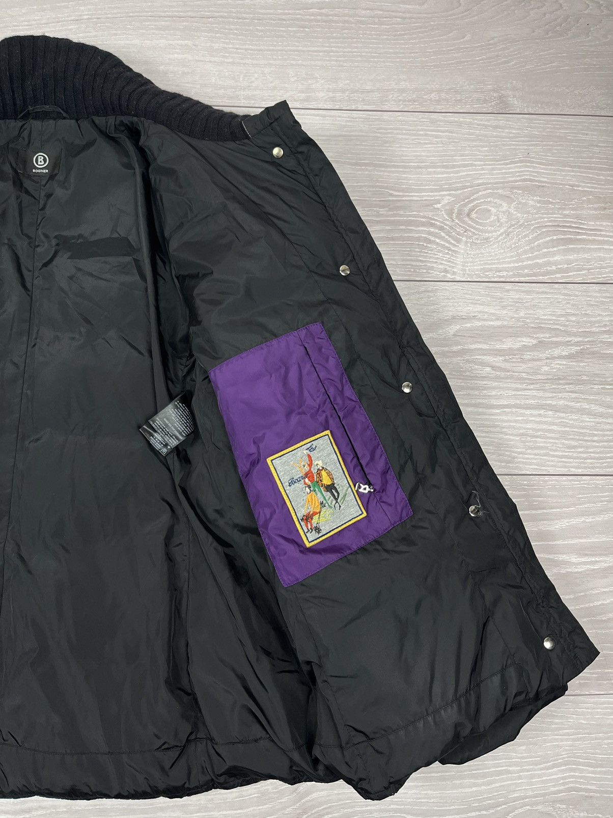 Bogner Bogner Black Womens Down Puffer Ski Jacket Size XL / US 12-14 / IT 48-50 - 10 Thumbnail