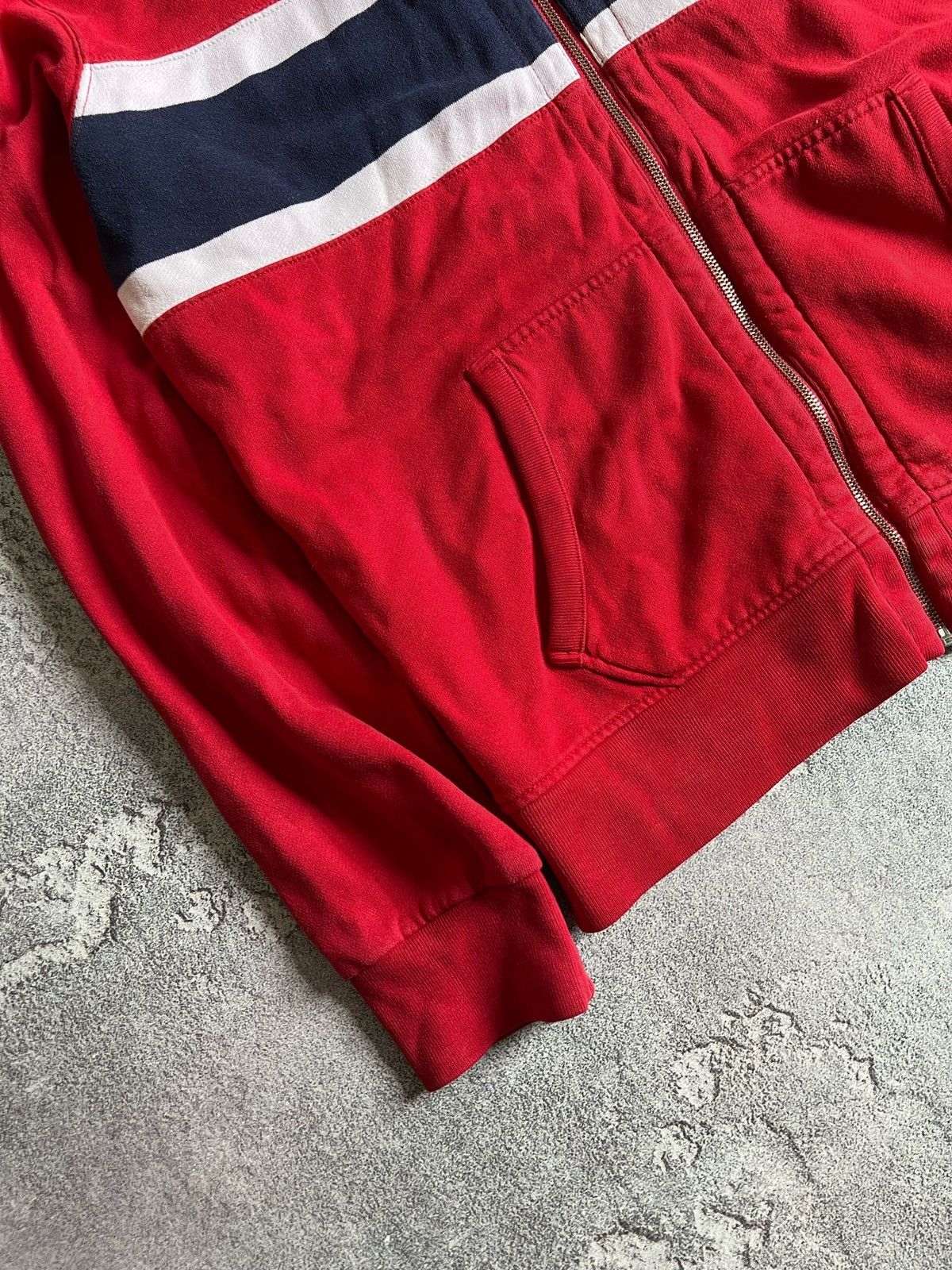 Vintage Vintage Men’s Polo Ralph Lauren Zip Hoodie Small Logo Sz XL Size US XL / EU 56 / 4 - 3 Thumbnail