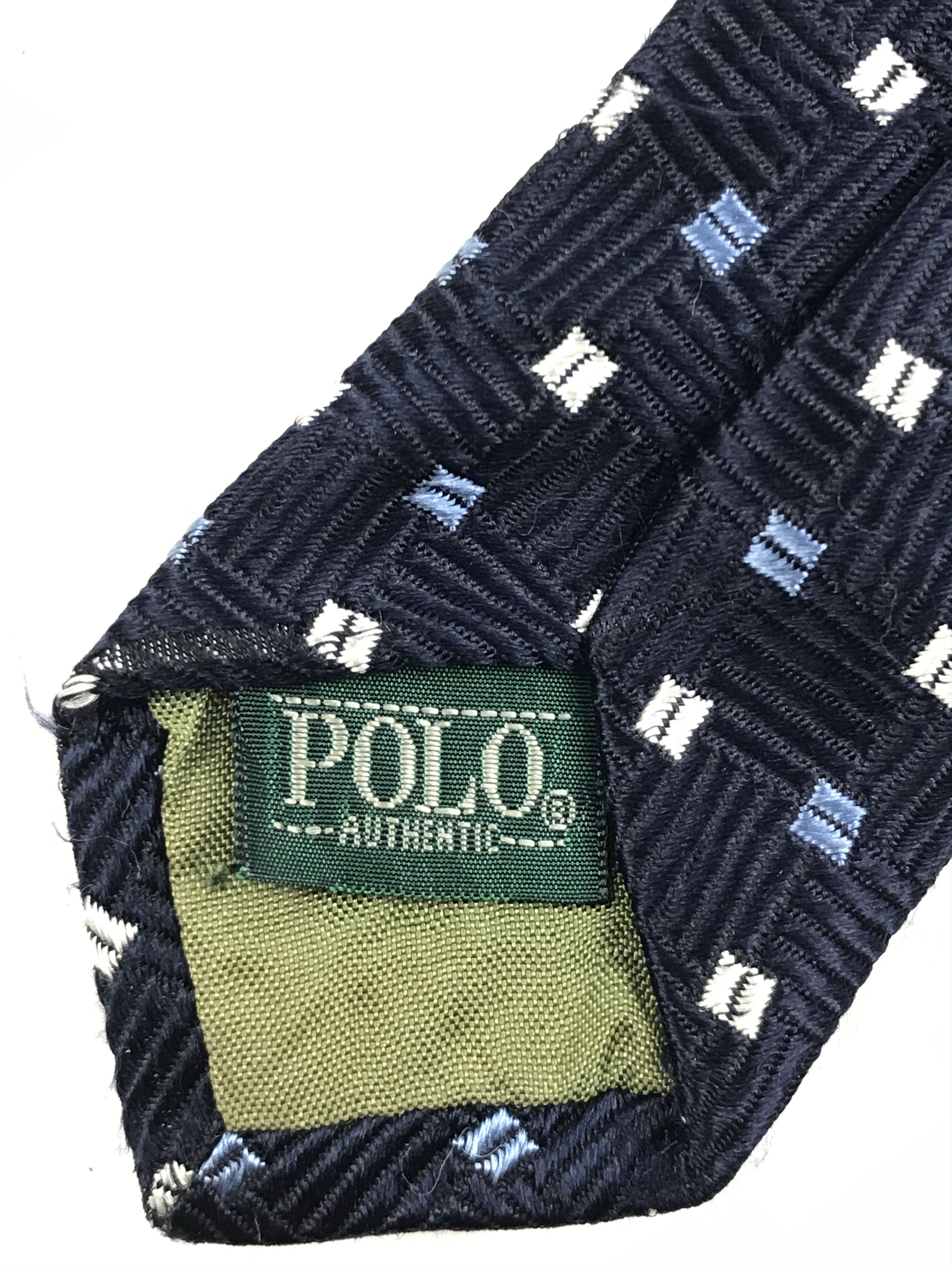 Designer × Polo Ralph Lauren × Vintage Vintage Polo Silk Necktie Size ONE SIZE - 7 Thumbnail