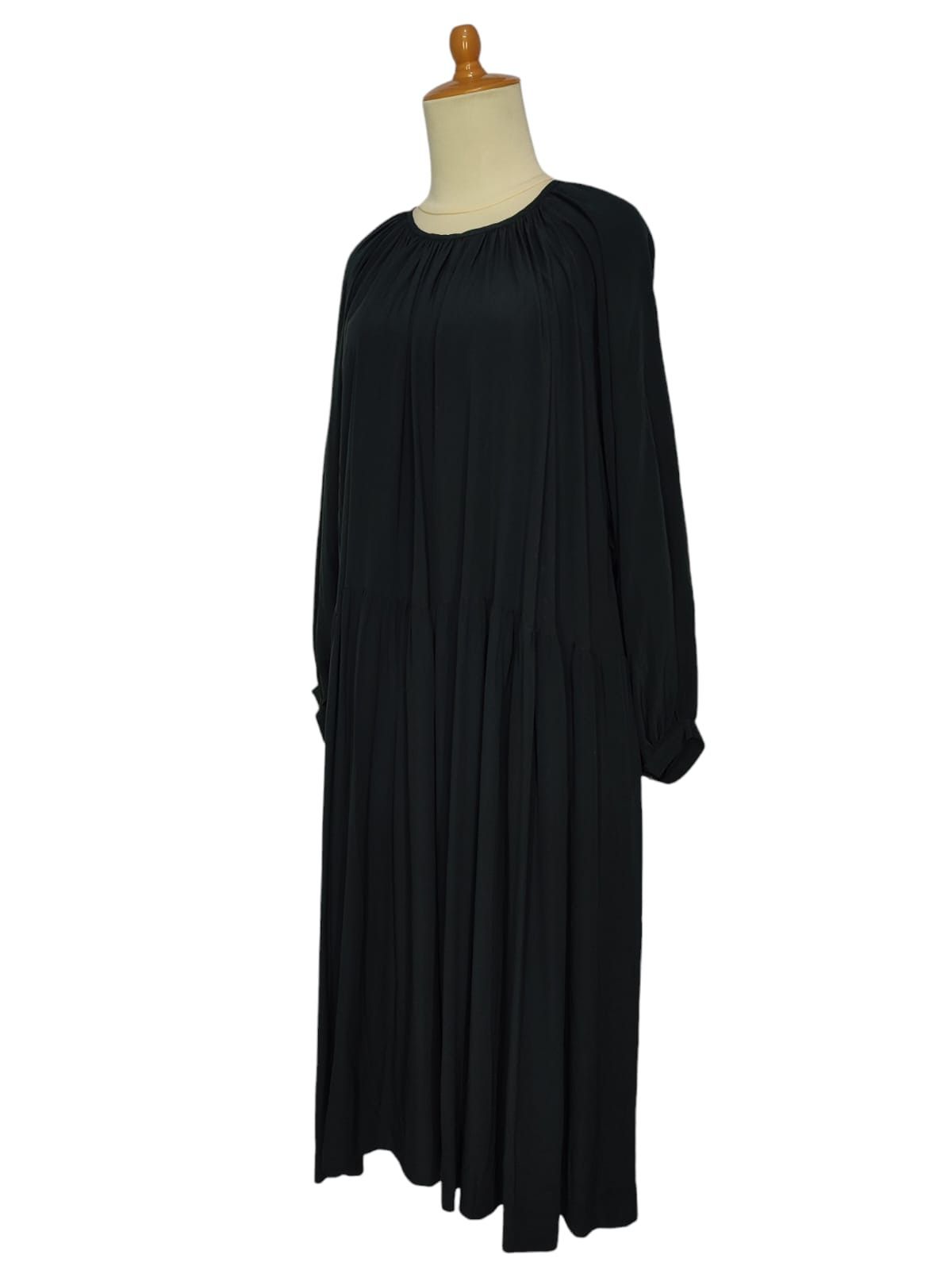 Comme des Garcons Archive🔥Comme Des Garcons Silk Baloon Maxi Dress Size L / US 10 / IT 46 - 2 Thumbnail