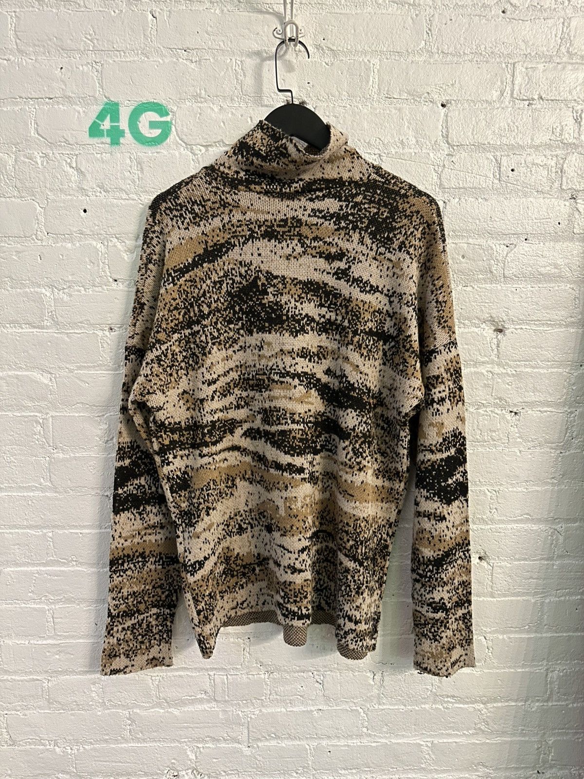 Raf Simons RAF SIMONS DIGI CAMO OS TURTLENECK Size US L / EU 52-54 / 3 - 2 Thumbnail