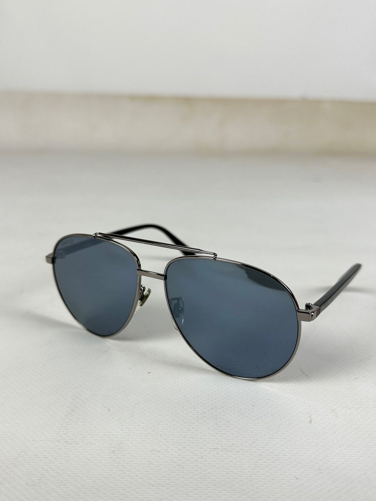 Gucci Gucci Pilot Aviator Sunglasses GG0043SA Size ONE SIZE - 2 Thumbnail
