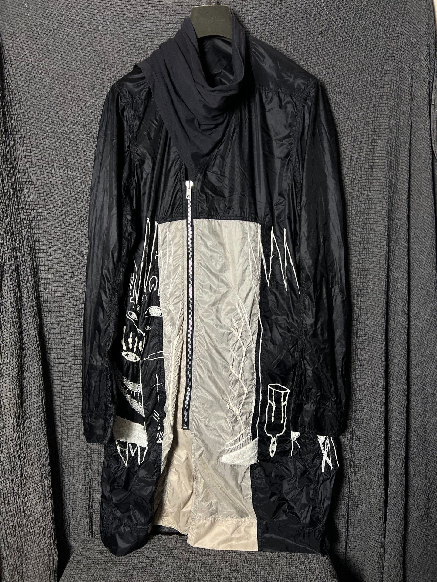 Rick Owens Rick Owens 15ss Runway Ghost Face Coat Size US L / EU 52-54 / 3 - 1 Thumbnail