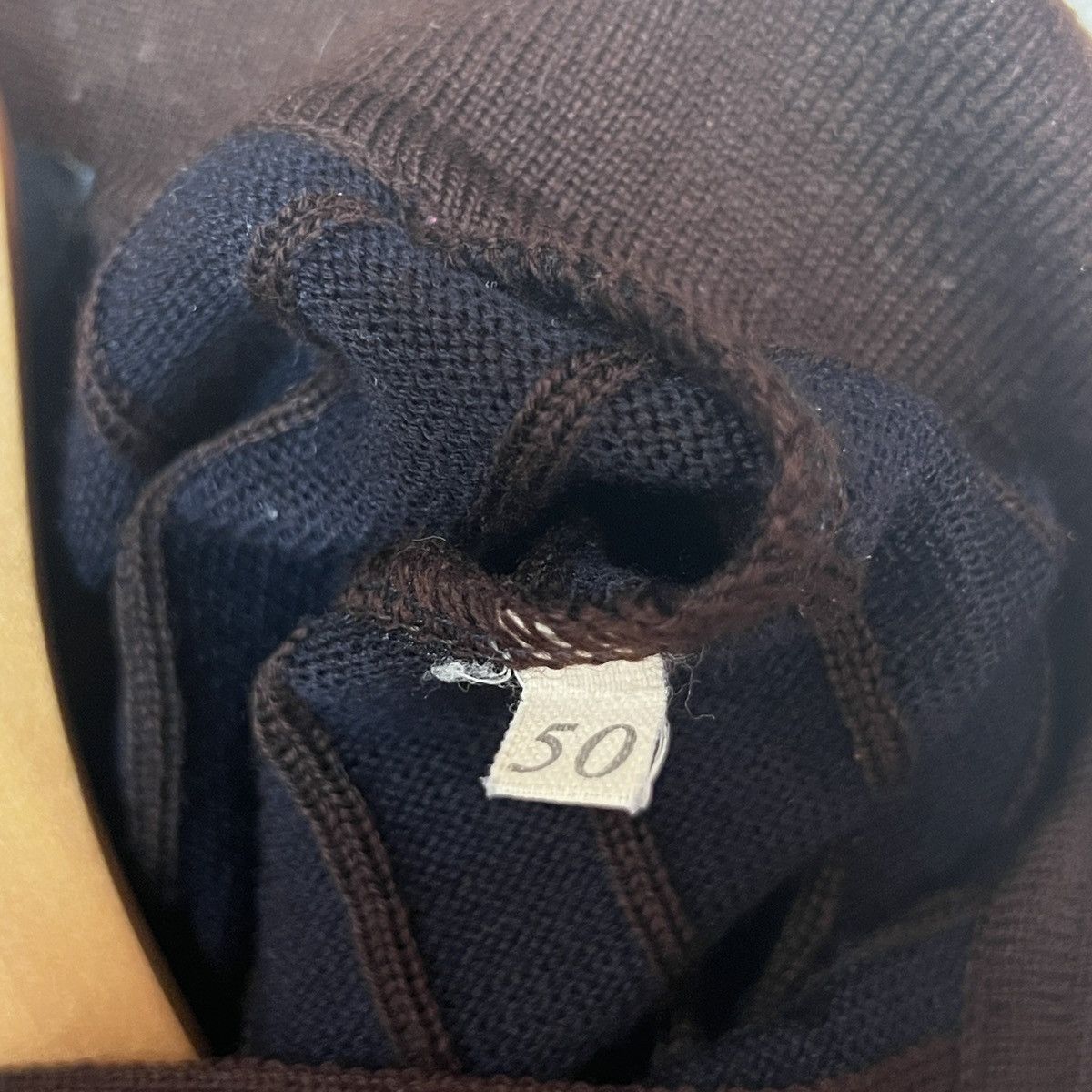 Canali CANALI Extra Fine Merino Wool Polo Sweater Size US L / EU 52-54 / 3 - 5 Thumbnail