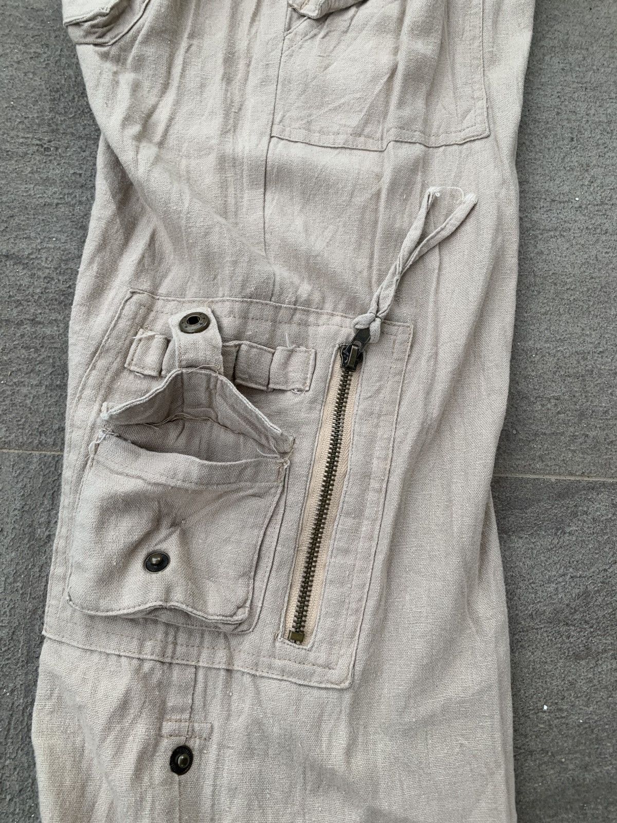 Other Private Beach Linen Drawstring Pants Size 28" / US 6 / IT 42 - 10 Thumbnail