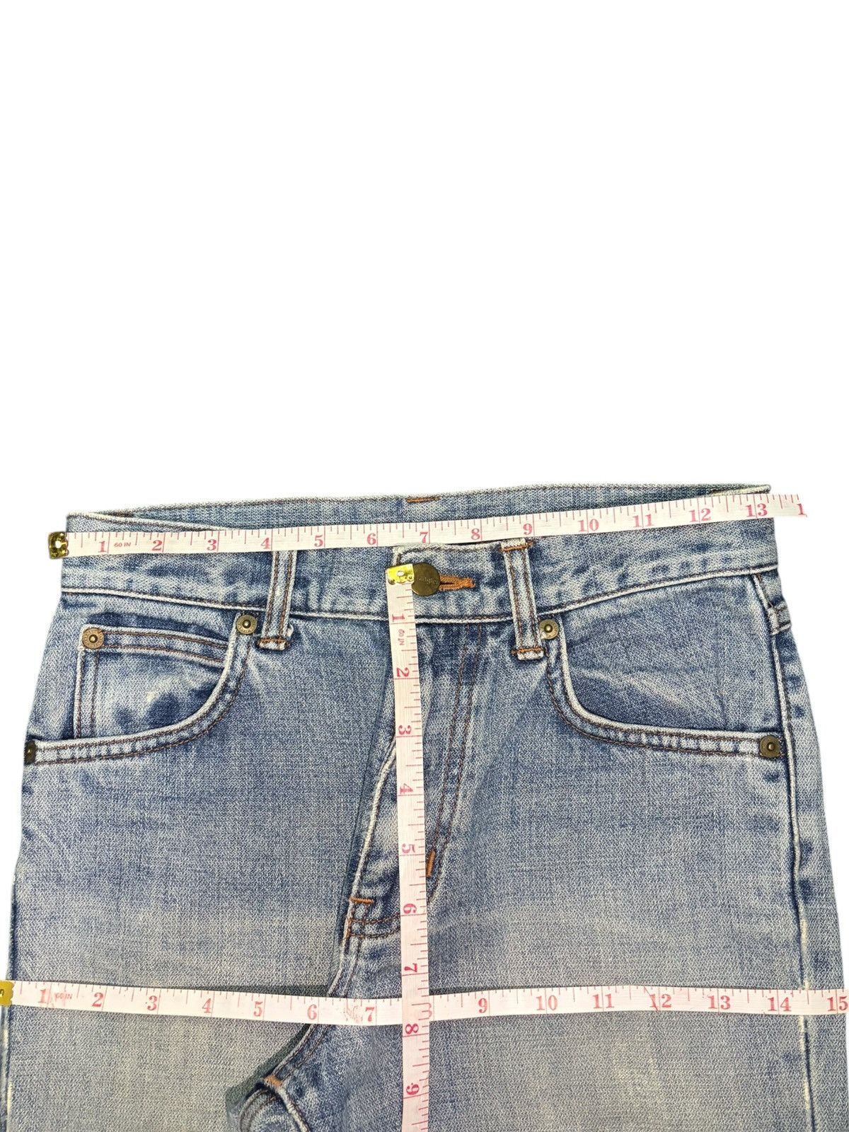 Wrangler Vintage Wrangler Mud Wash Distressed Flare Jeans Size 26" / US 2 / IT 38 - 6 Thumbnail