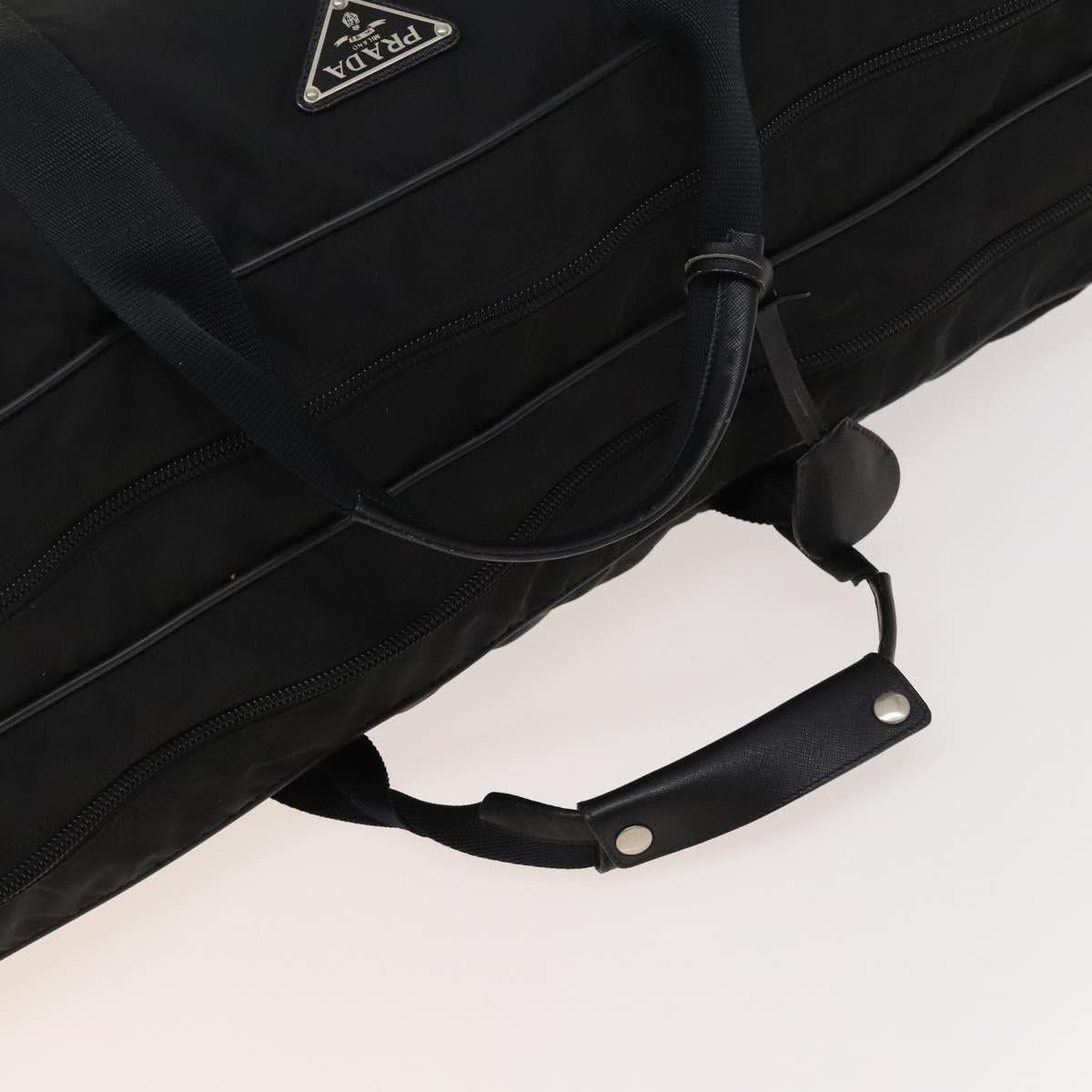 Prada PRADA Boston Bag Nylon Black Size ONE SIZE - 7 Thumbnail