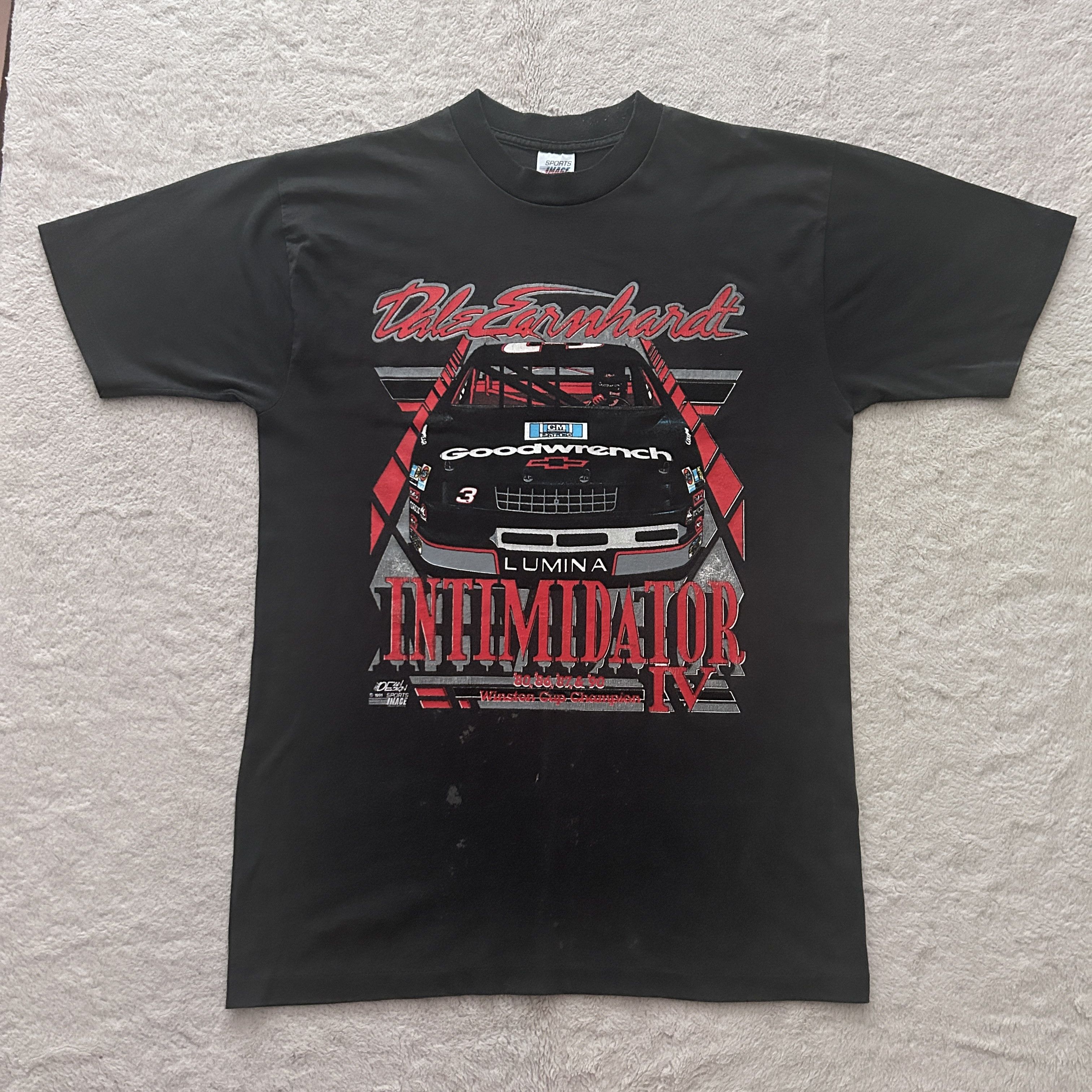 Chase Authentics Vintage Dale Earnhardt Jr. Intimidator 1991 Nascar T-shirt Size US L / EU 52-54 / 3 - 1 Thumbnail