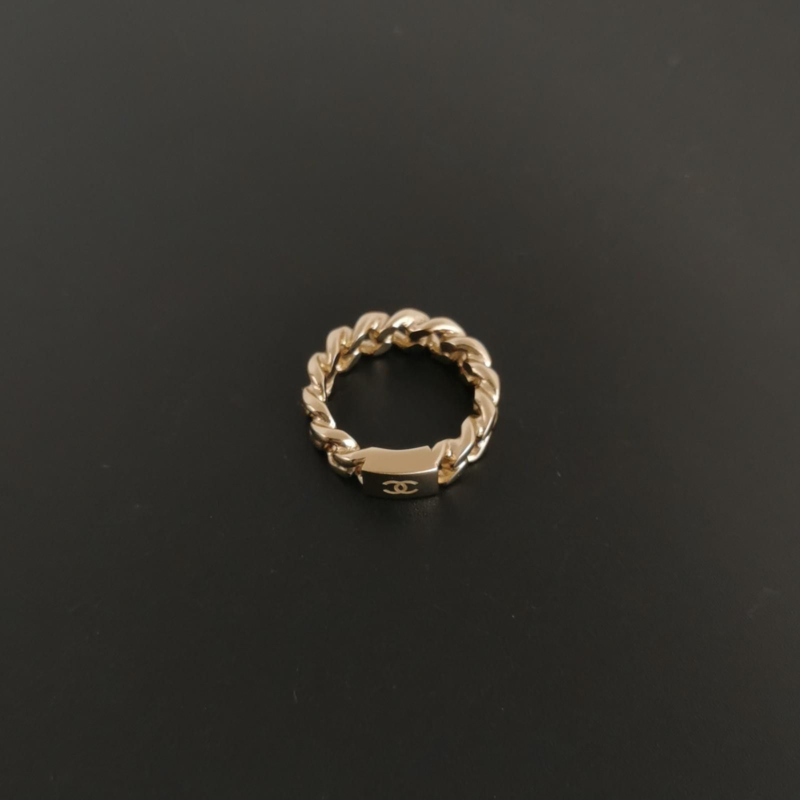 Chanel Chanel Double C Ring Size 14 -z2505 Size ONE SIZE - 6 Thumbnail