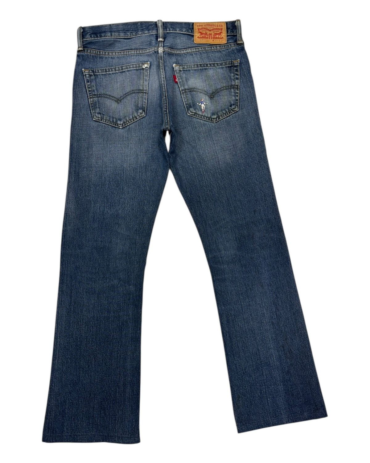 Levi's LEVIS 527 PATCHES DISTRESSED DENIM JEANS Size US 31 - 4 Thumbnail