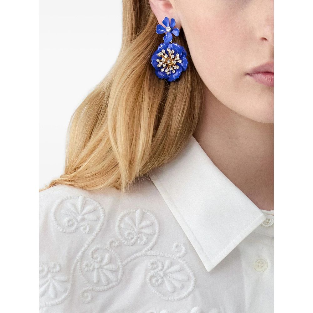 Carolina Herrera Carolina Herrera GOLD Earrings Size ONE SIZE - 1 Thumbnail