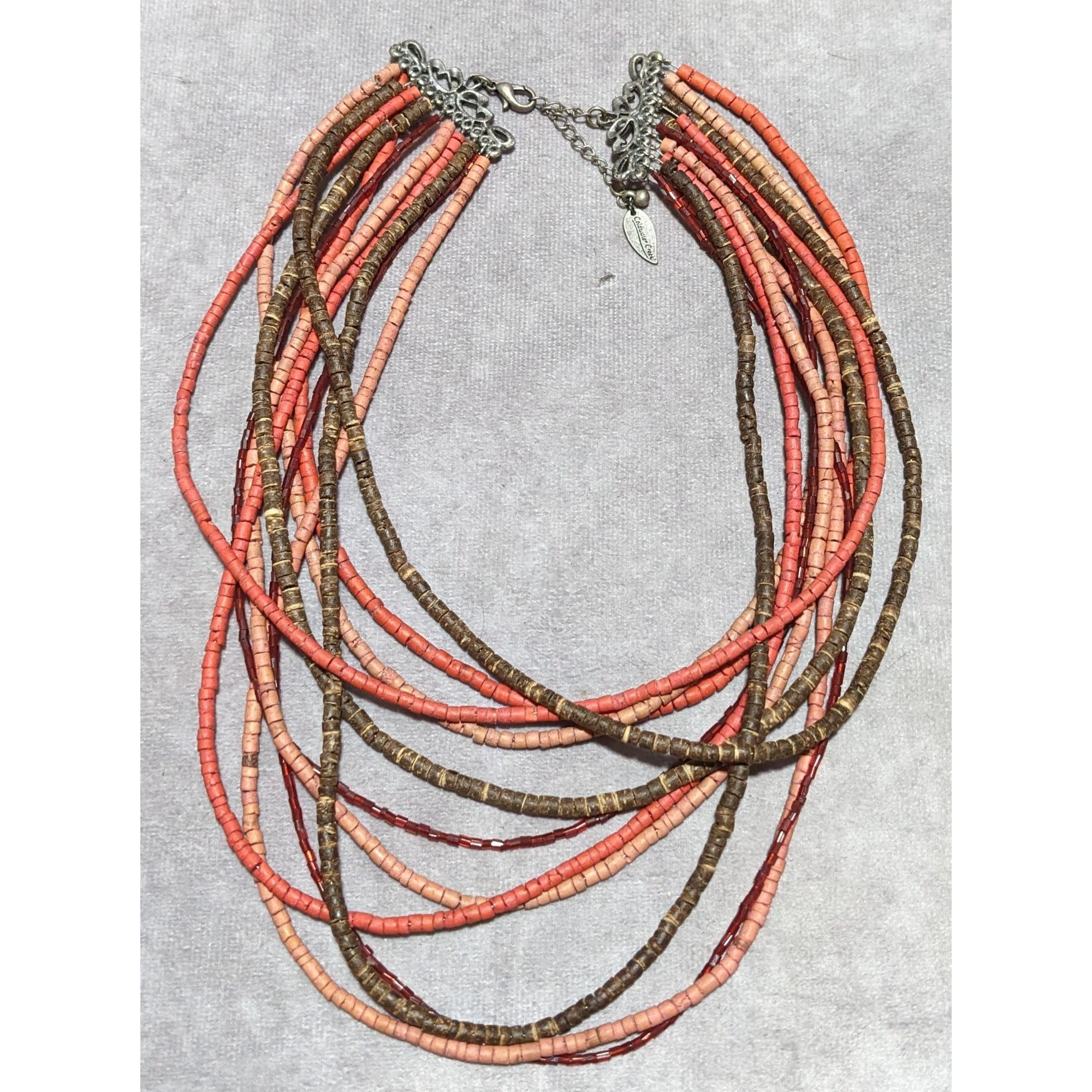 Coldwater Creek Coldwater Creek Multicolor Beaded Layered Necklace Size ONE SIZE - 5 Thumbnail