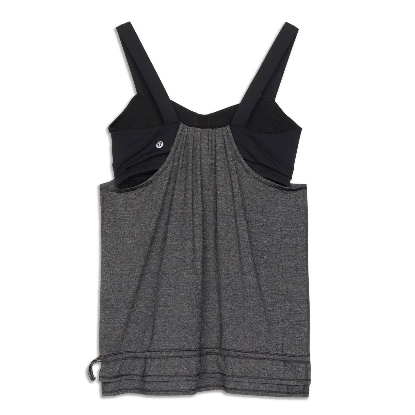 Lululemon Lululemon Back on Track Tank Black Gray 4 Small Size S / US 4 / IT 40 - 2 Thumbnail
